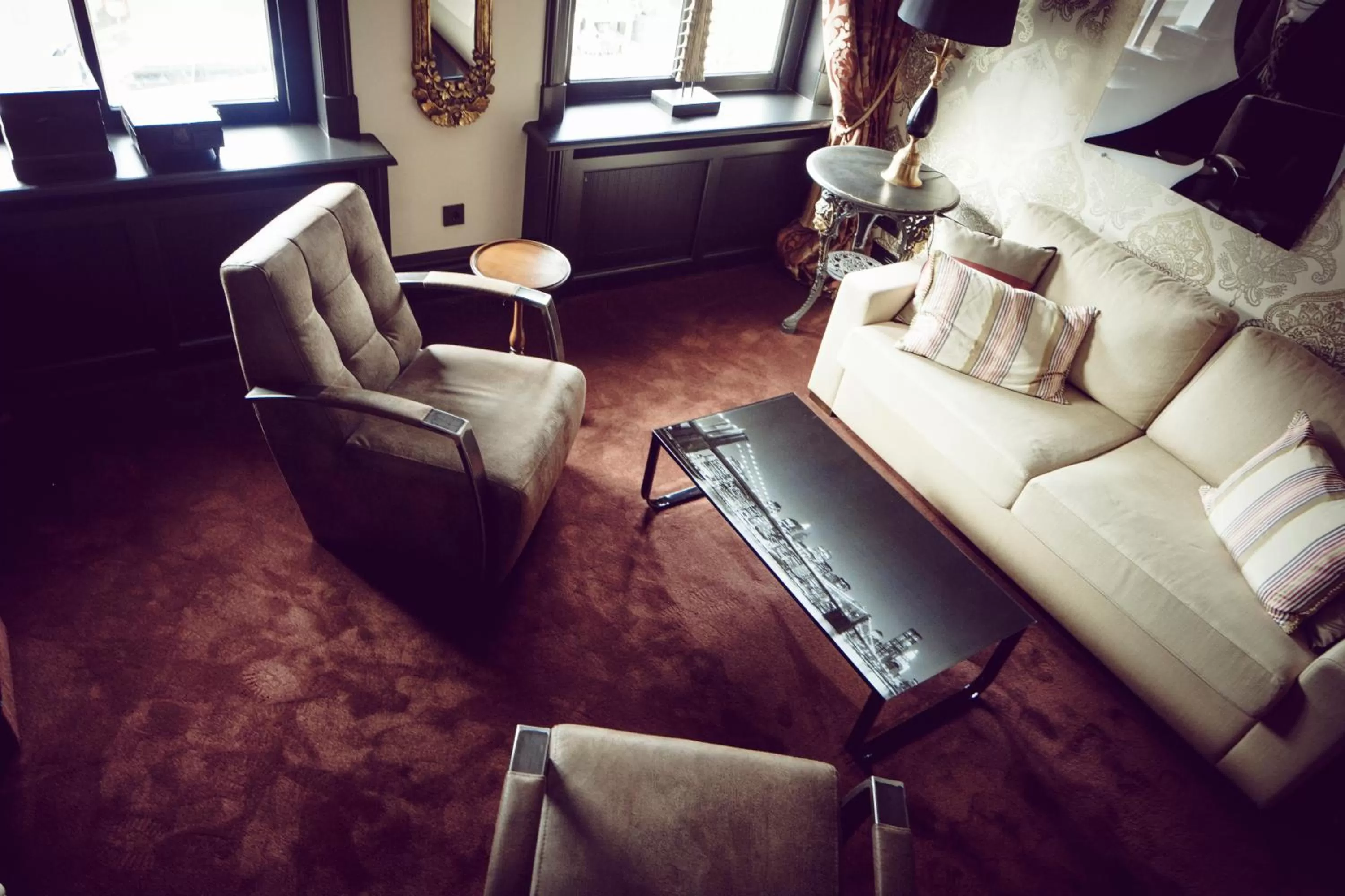 Living room in Boutique Hotel Opus One