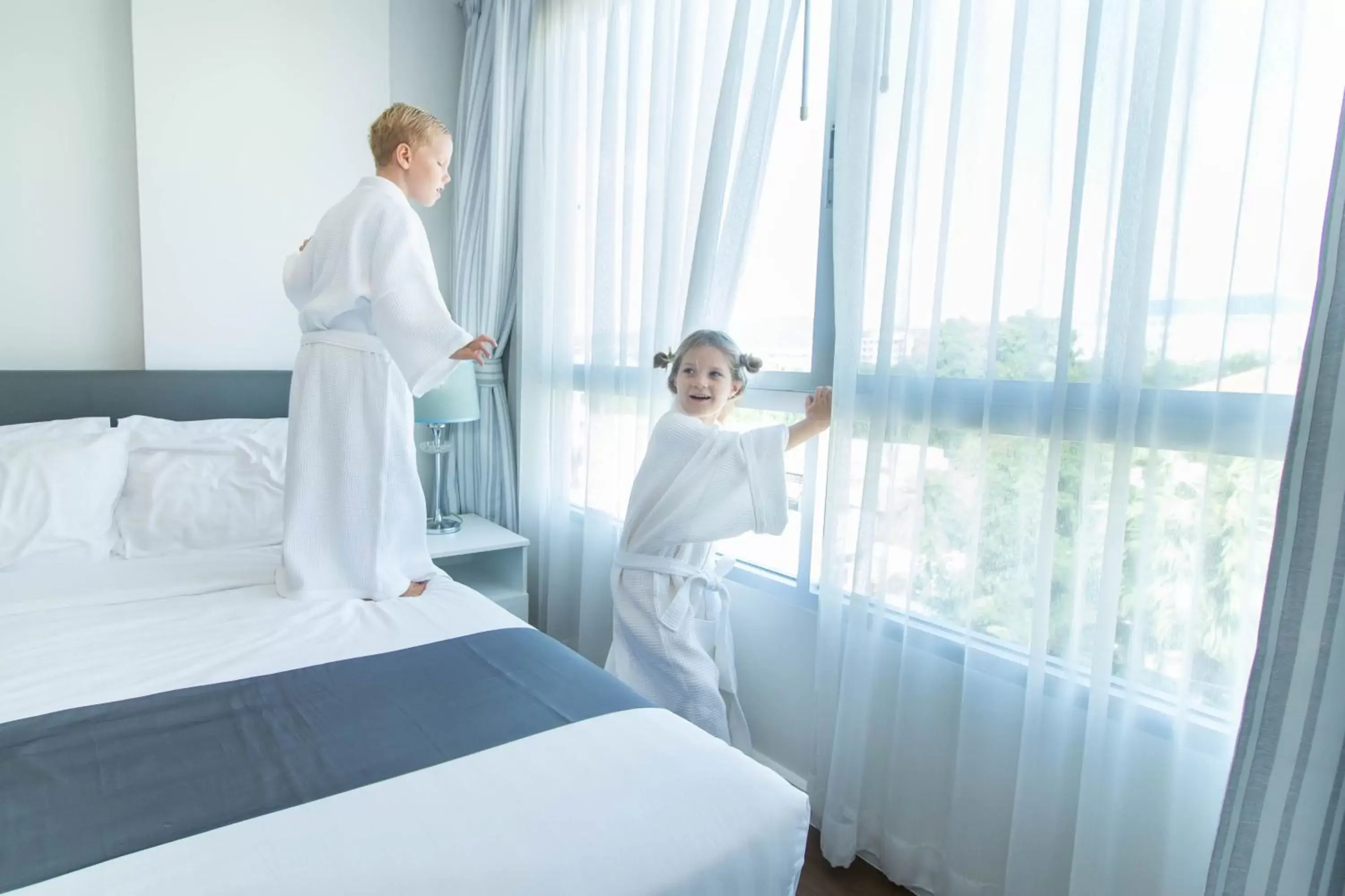 Bedroom in First Choice Suites SHA Plus Extra Bedroom in First Choice Suites SHA Plus Extra