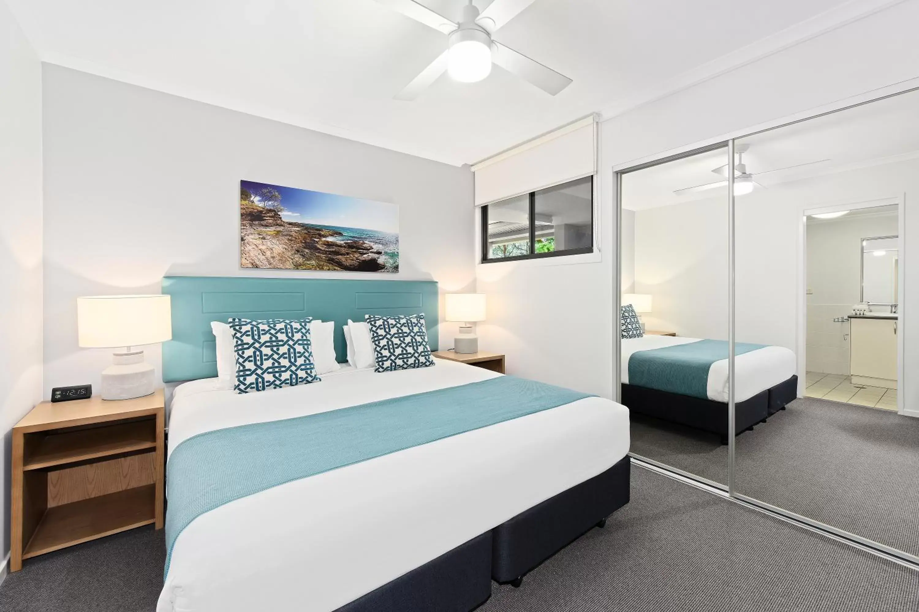 Bedroom, Bed in Club Wyndham Flynns Beach, Trademark Collection by Wyndham