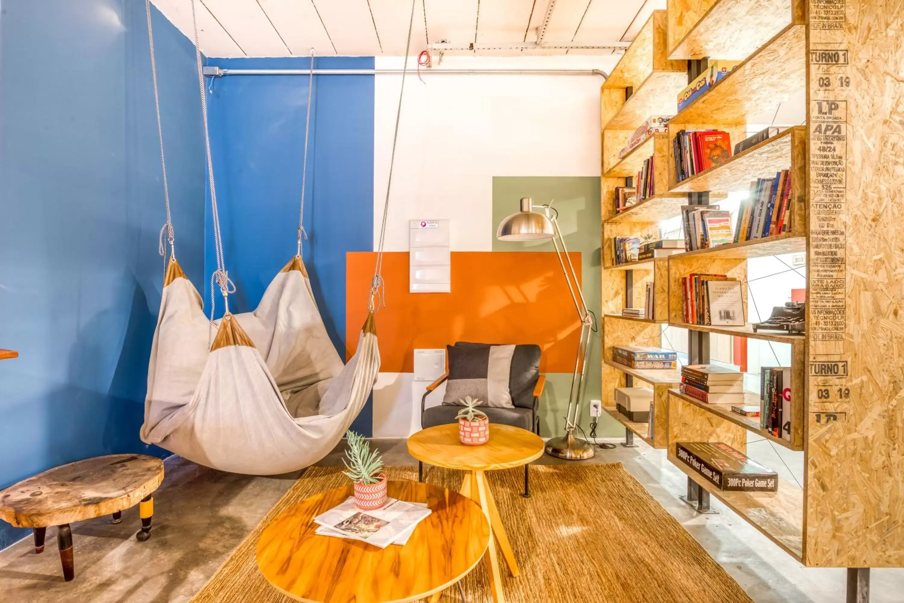 Living room, Seating Area in Selina Madalena Sao Paulo