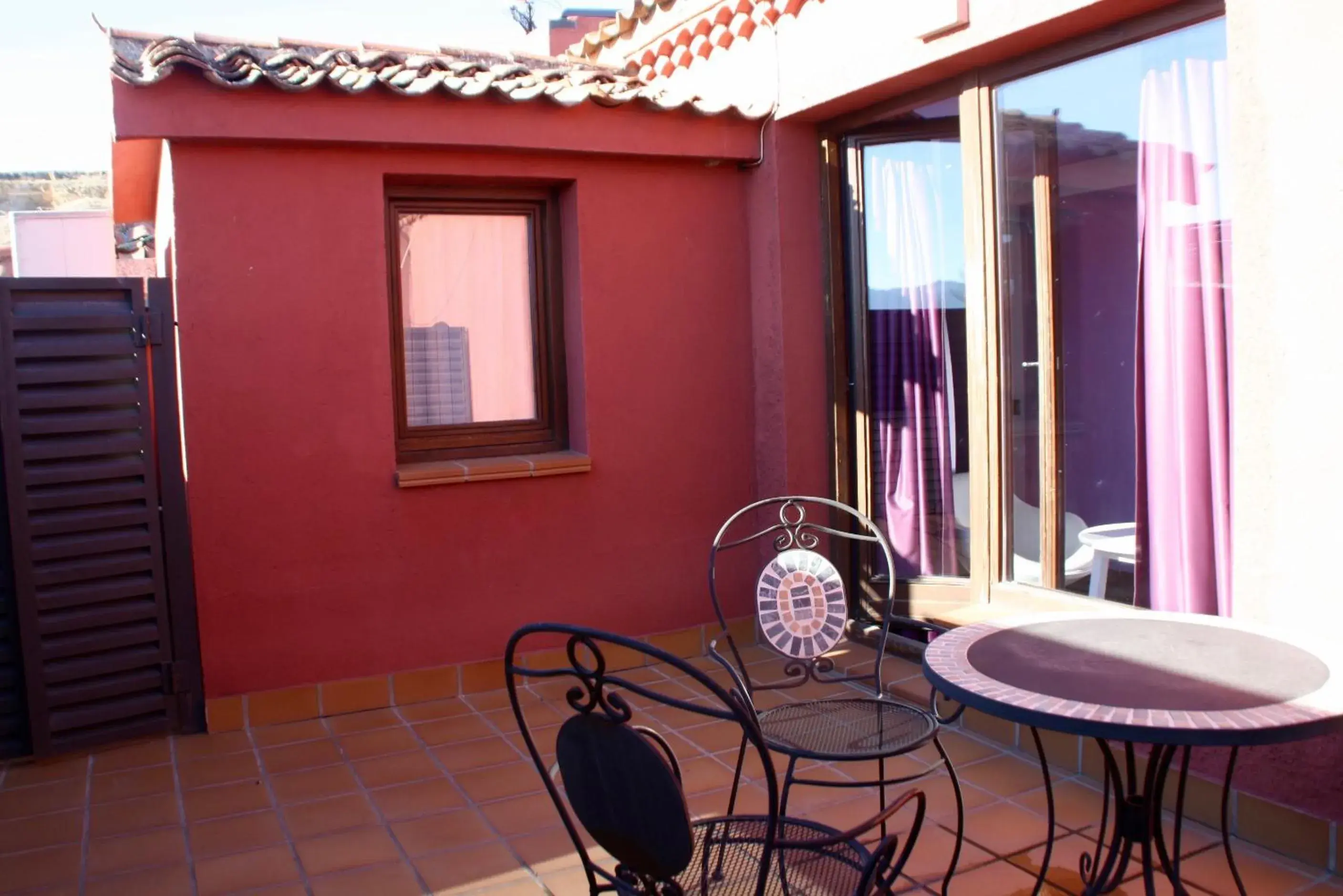 Balcony/Terrace in Hotel Venta Magullo