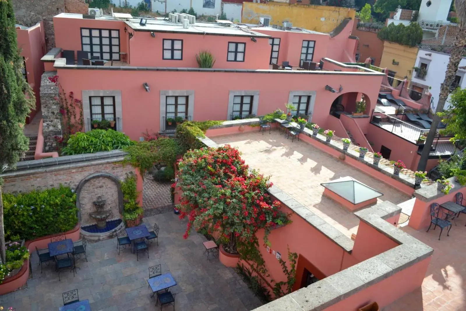 Bird's eye view, Pool View in Hotel Casa Rosada - Adults Only