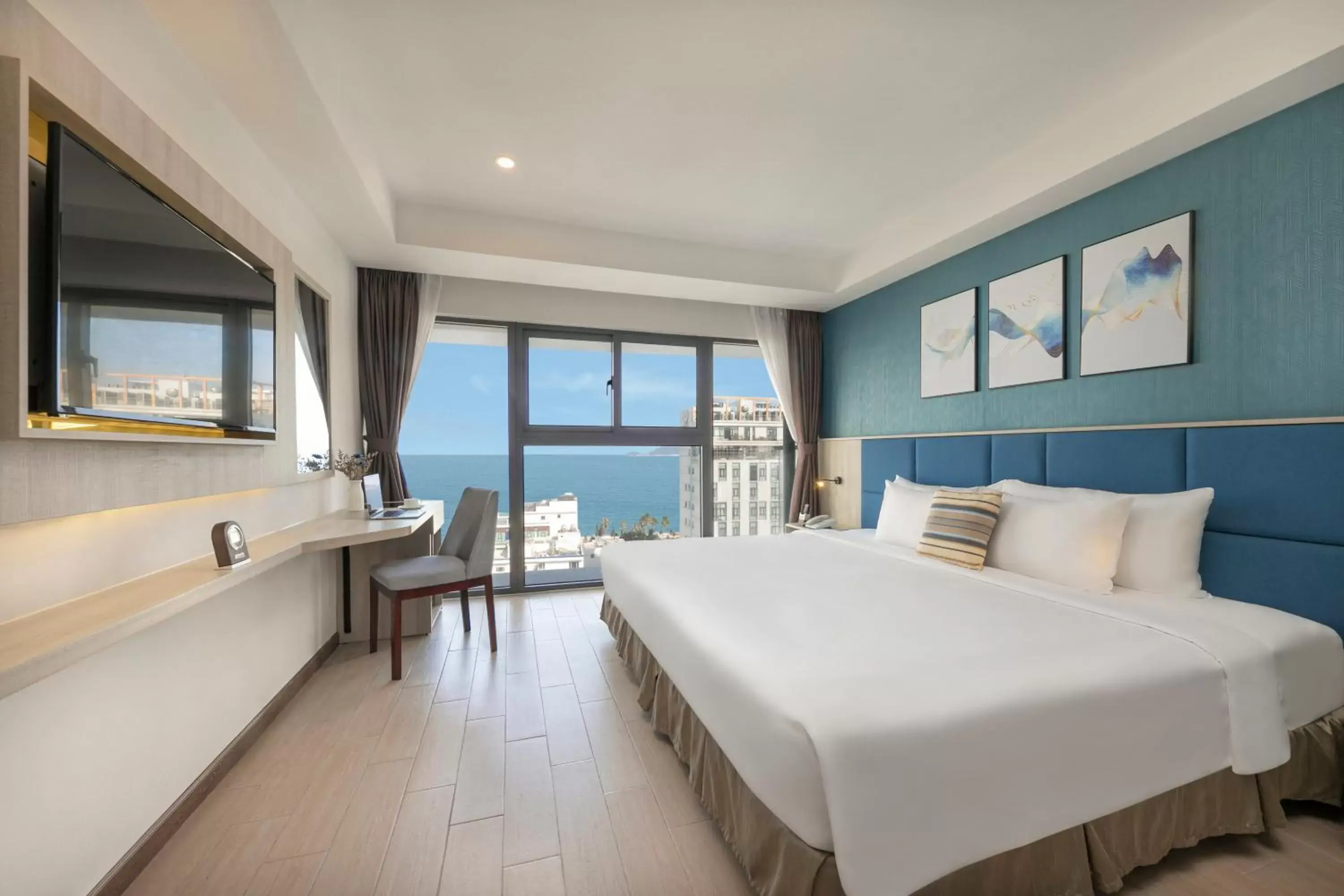 Bed in Atlantic Nha Trang Hotel