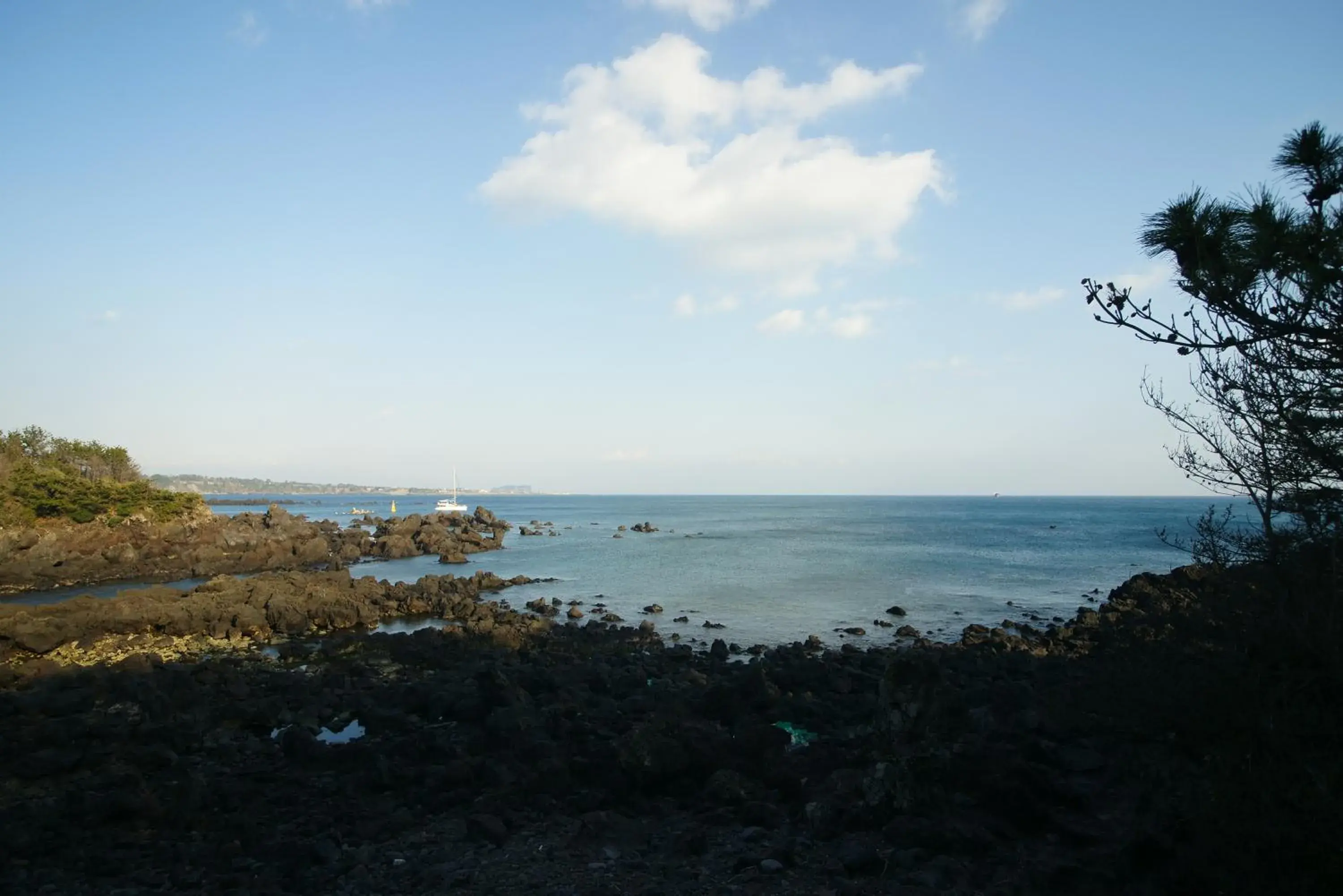 Day, Beach in Sunny Day Jeju