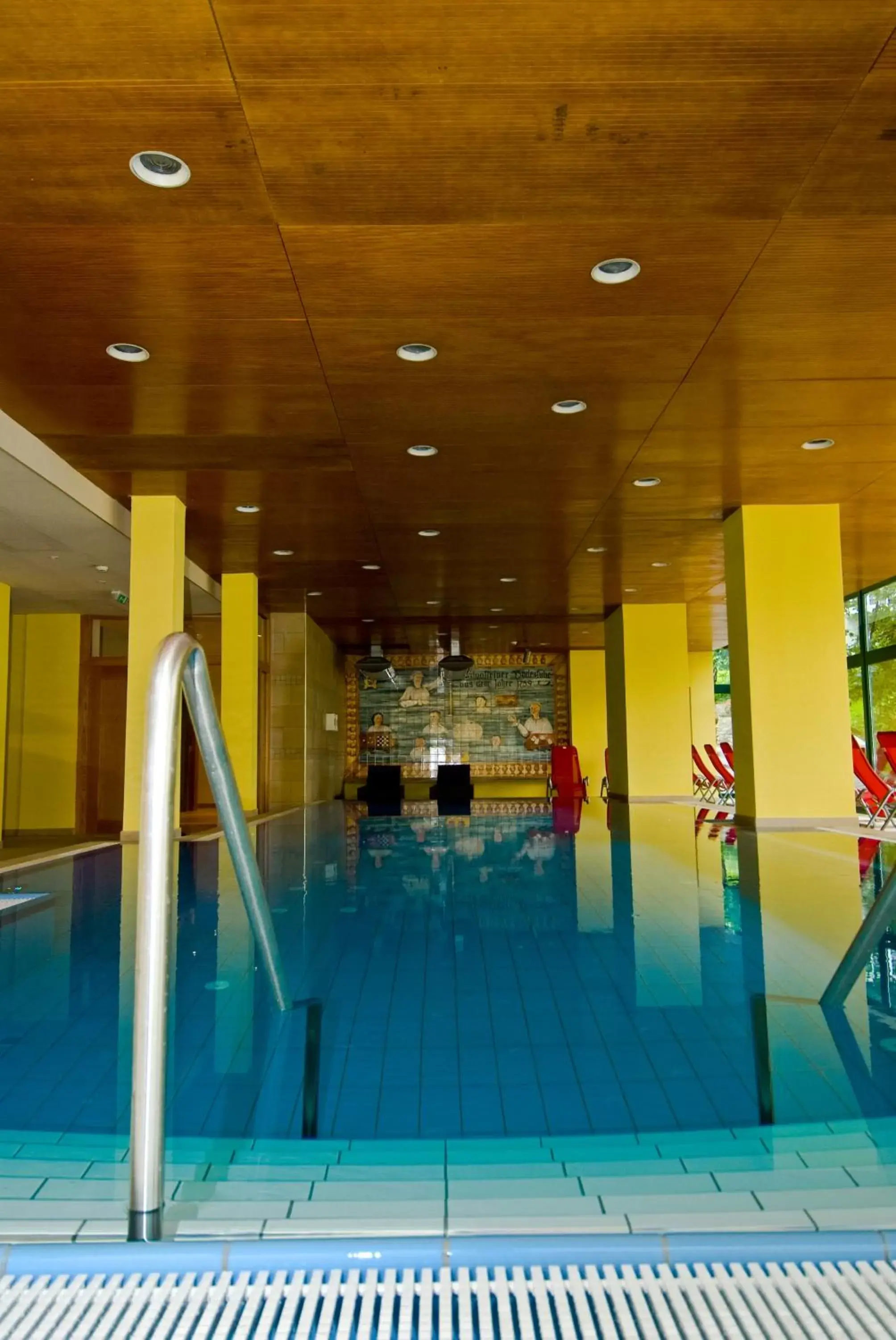 Swimming Pool in Thermal Resort Hotel Elisabethpark