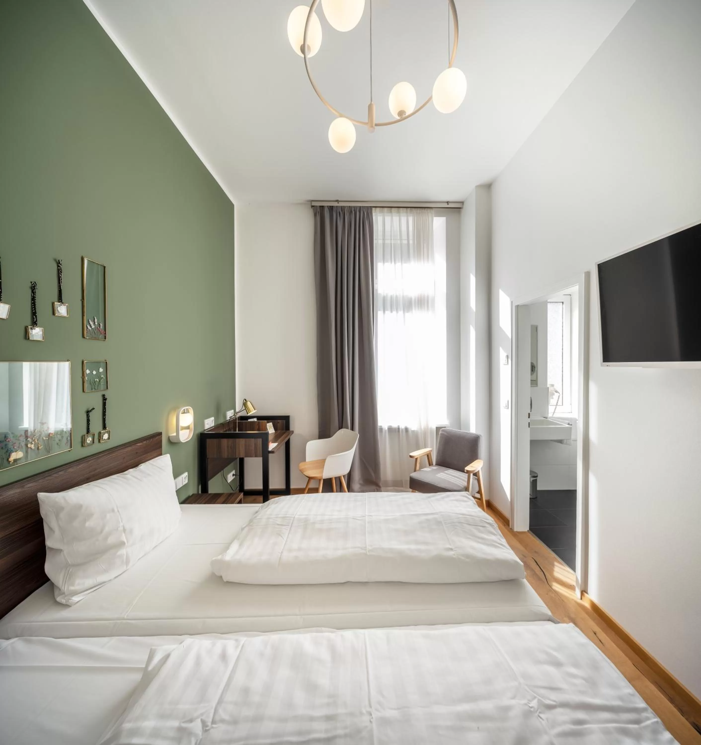 Bed in acor Boutique Hotel