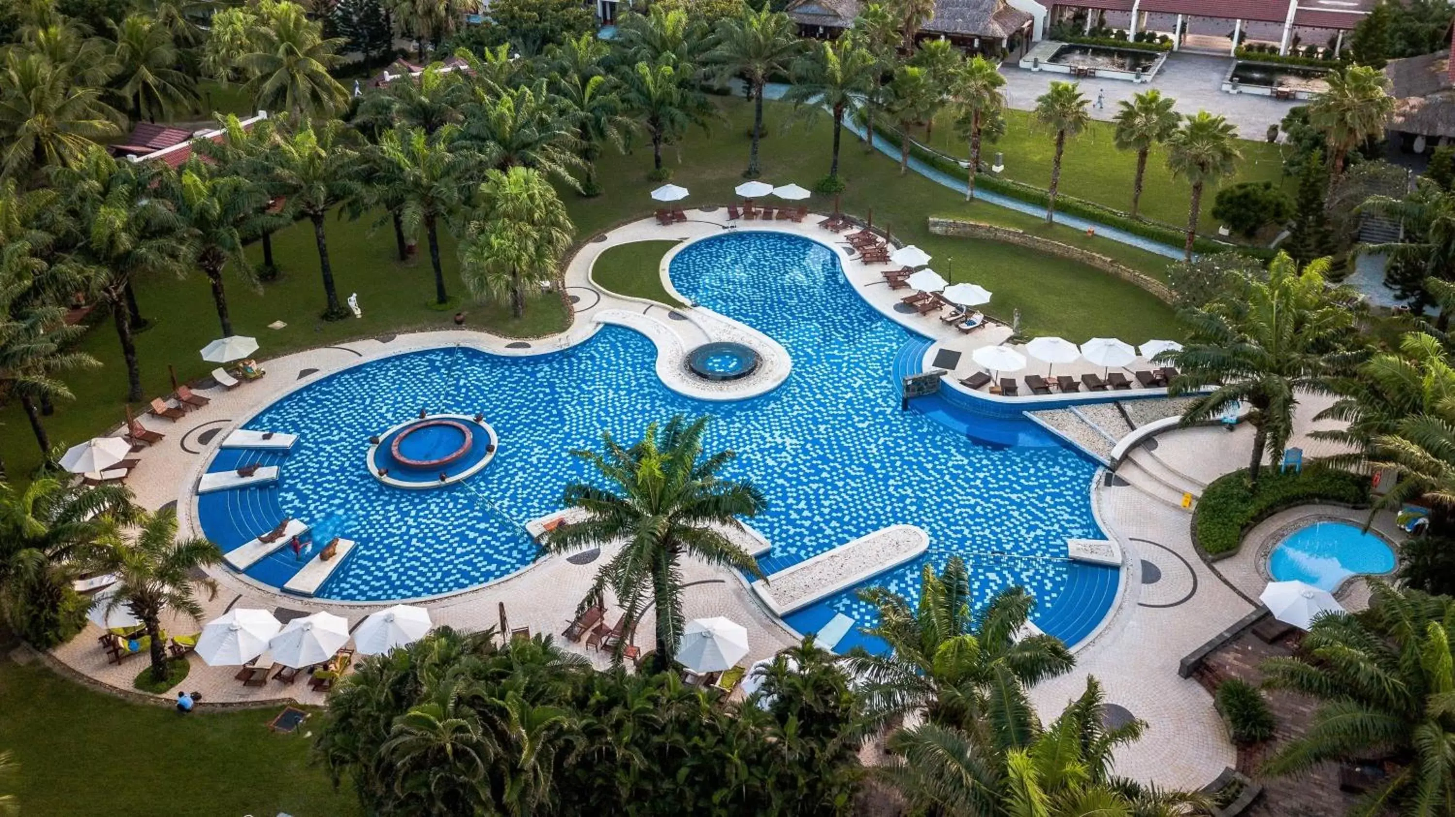 Swimming pool, Pool View in Palm Garden Beach Resort & Spa