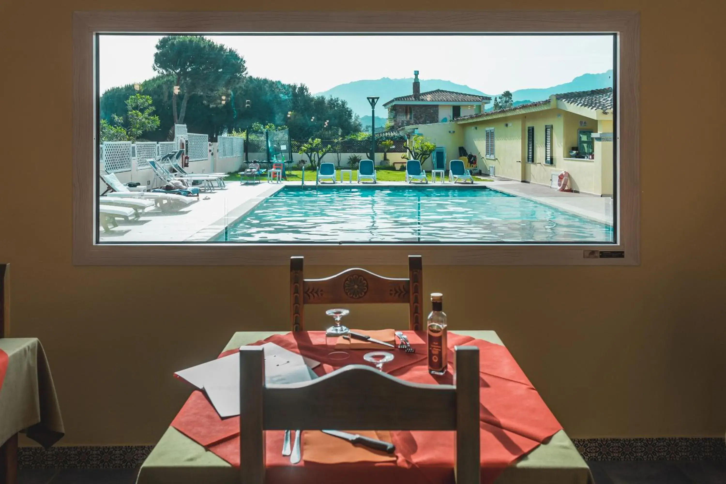 Pool view in Hotel Fiore Di Maggio