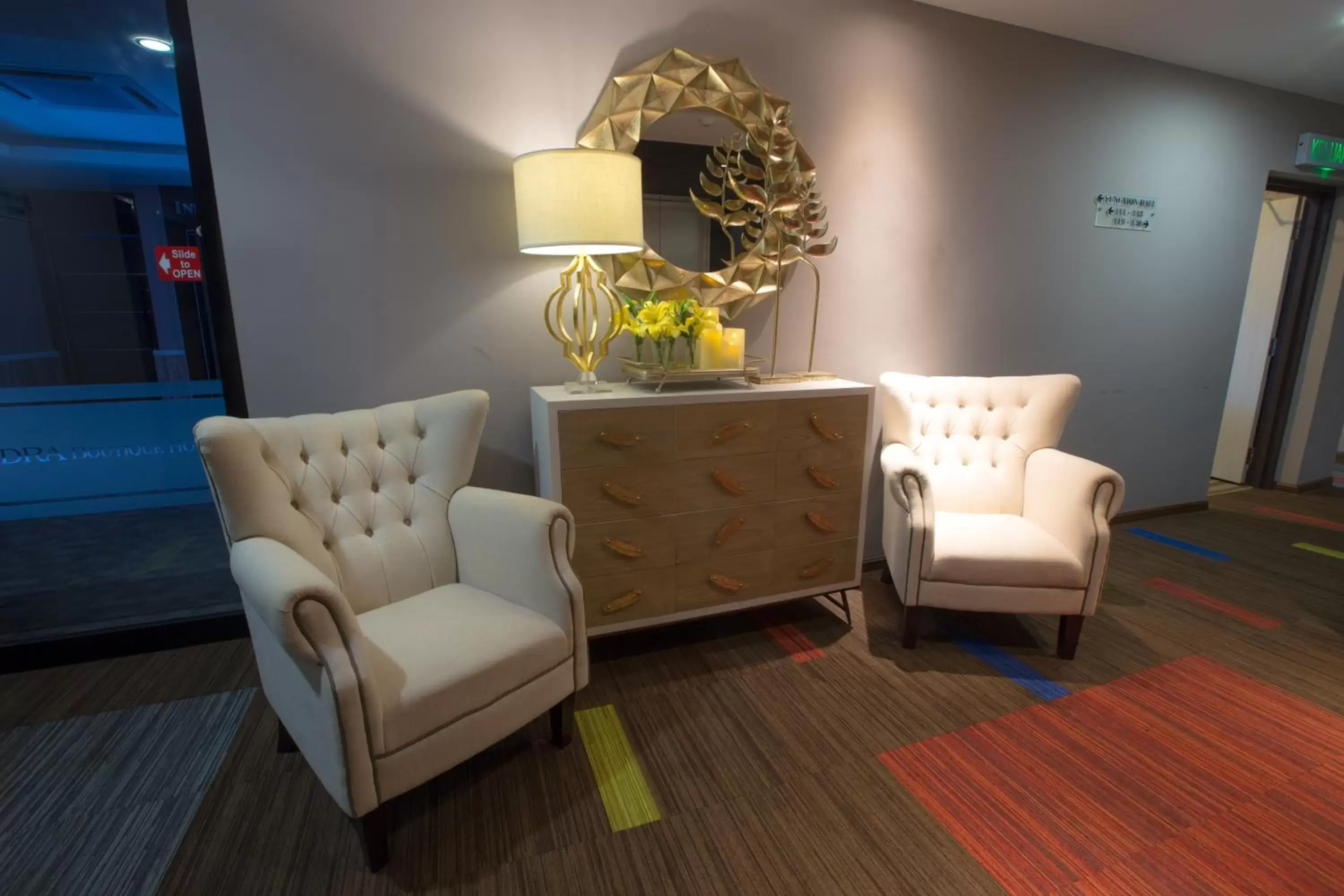 Living room, Seating Area in INDRA HOTEL - BOUTIQUE SUITES