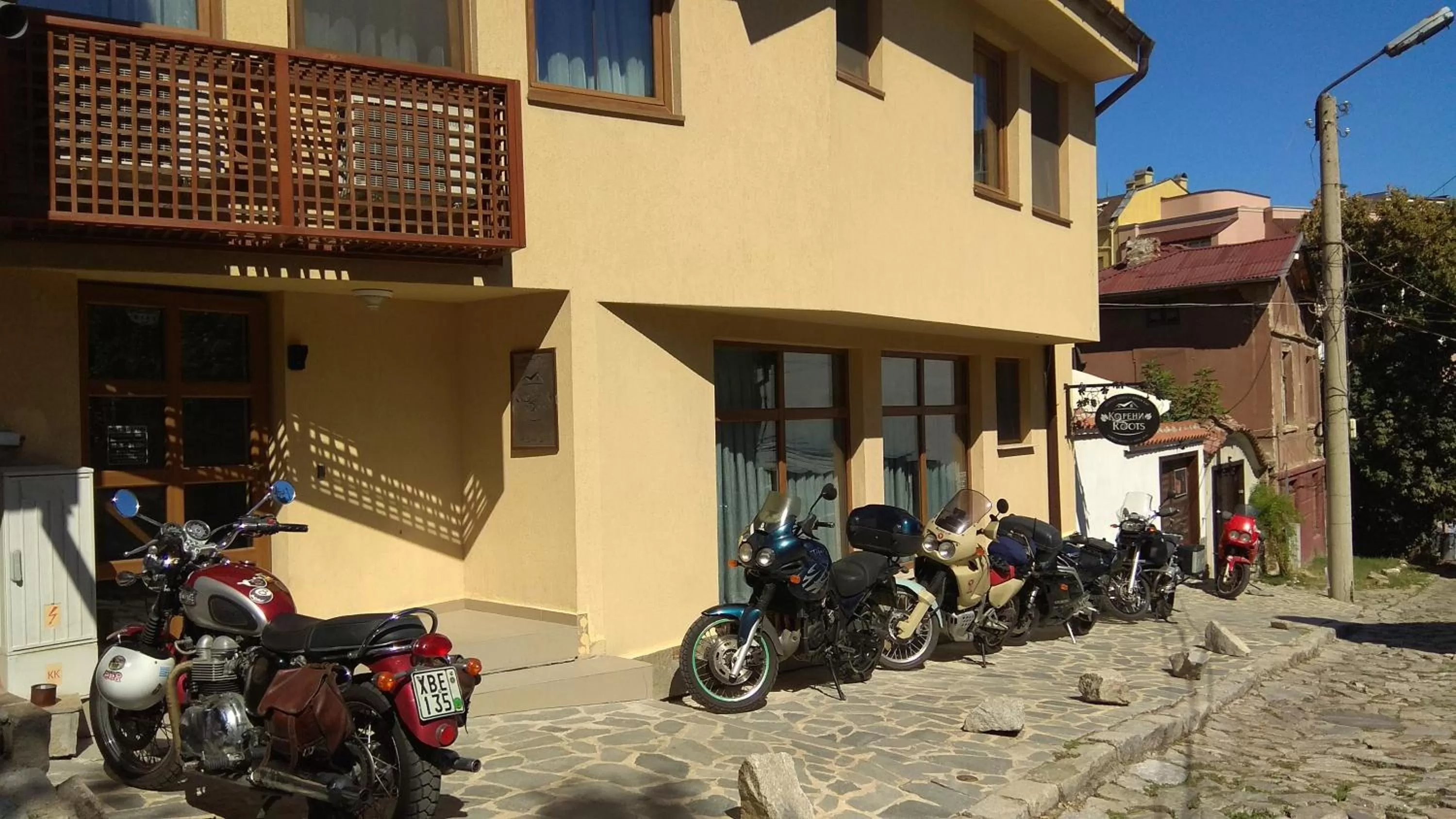 Parking in Roots Hotel and Wine Bar