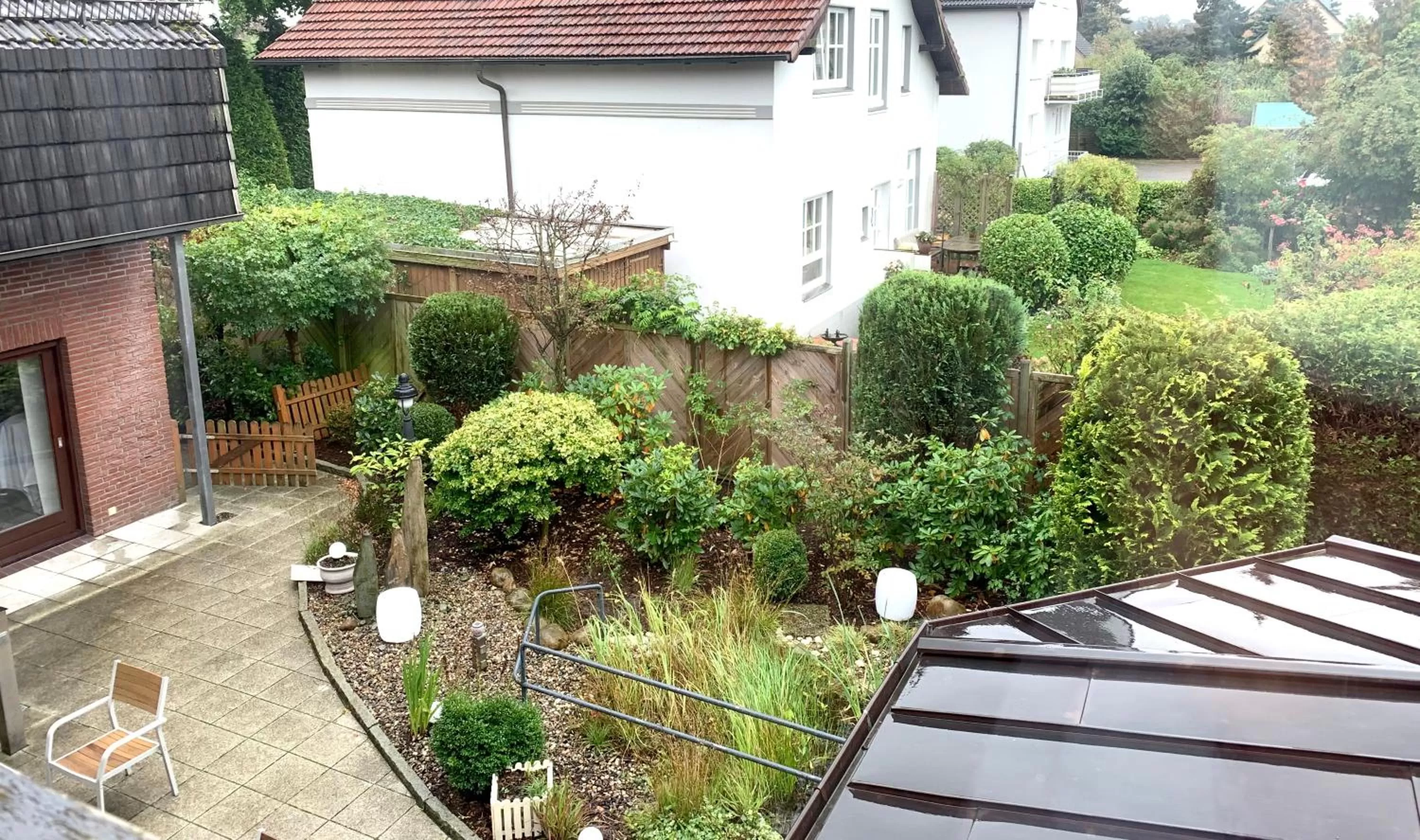 Garden view in Hana Aparthotel
