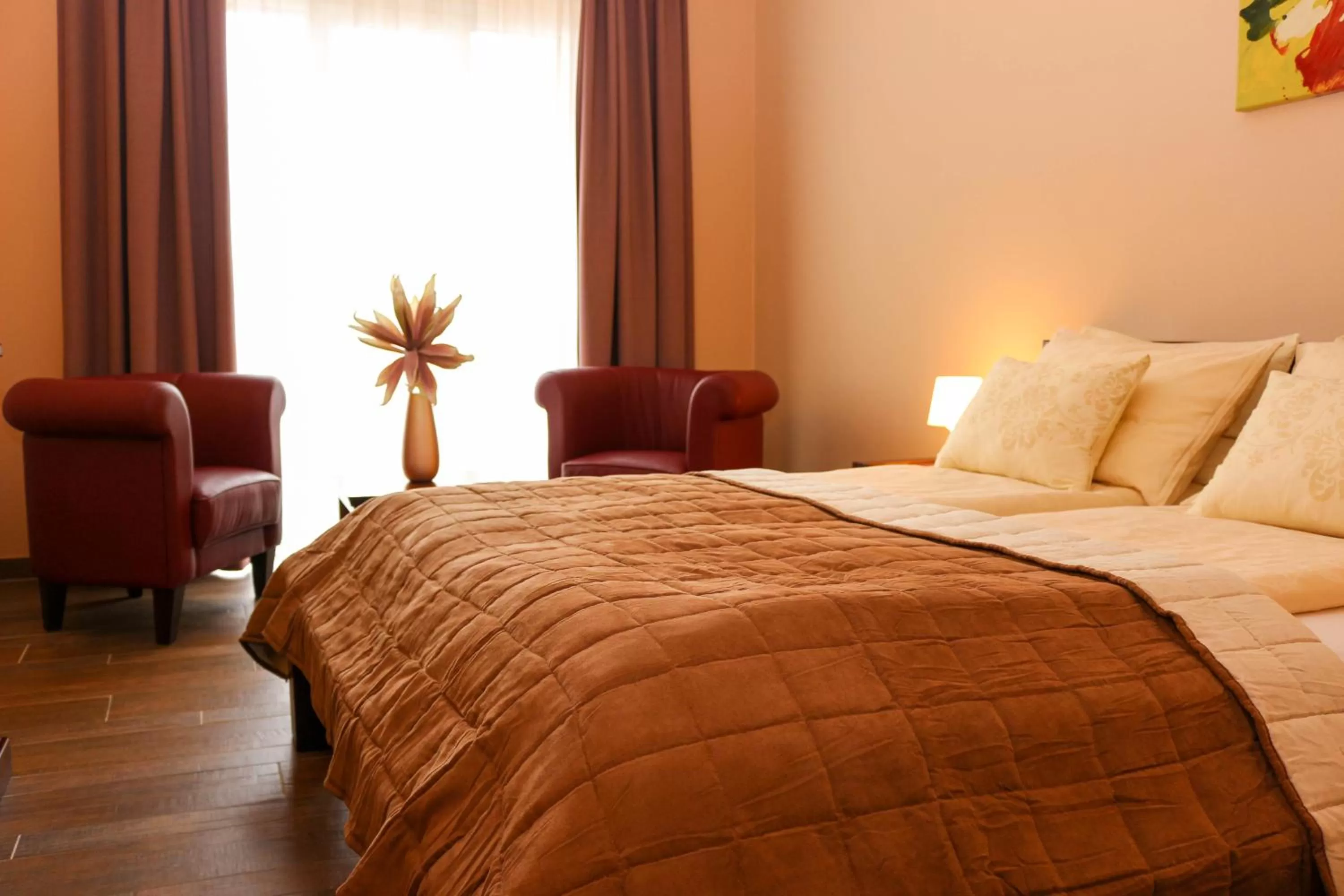 Photo of the whole room, Bed in Maya Panzio-Rezidencia