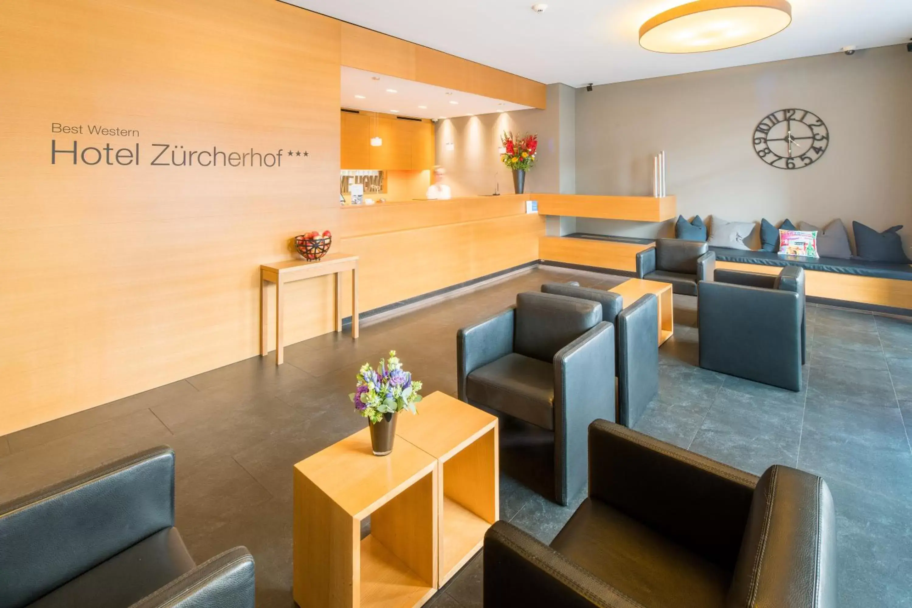 Lobby or reception, Restaurant/Places to Eat in Best Western Plus Hotel Zürcherhof