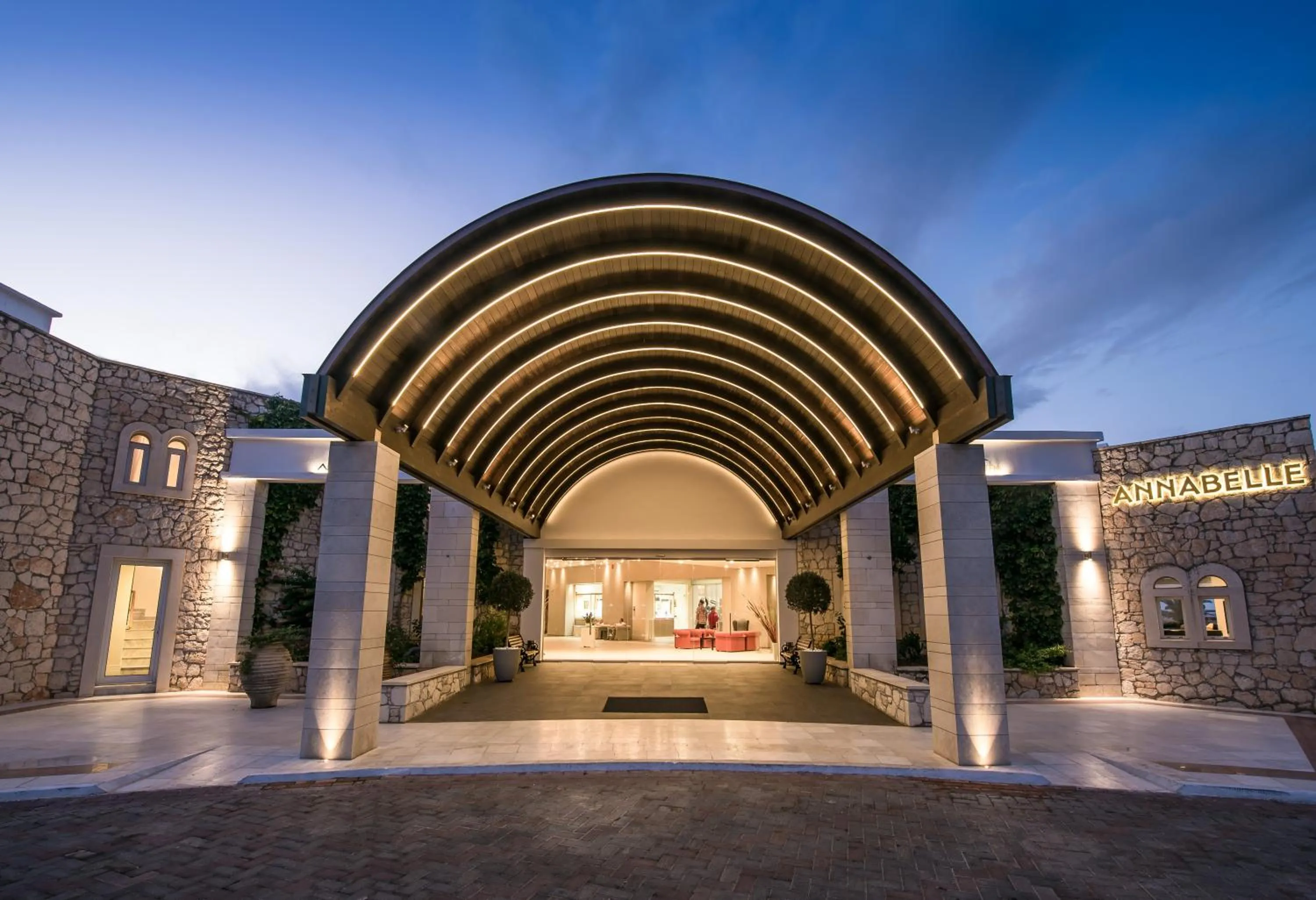 Facade/entrance in Annabelle Beach Resort
