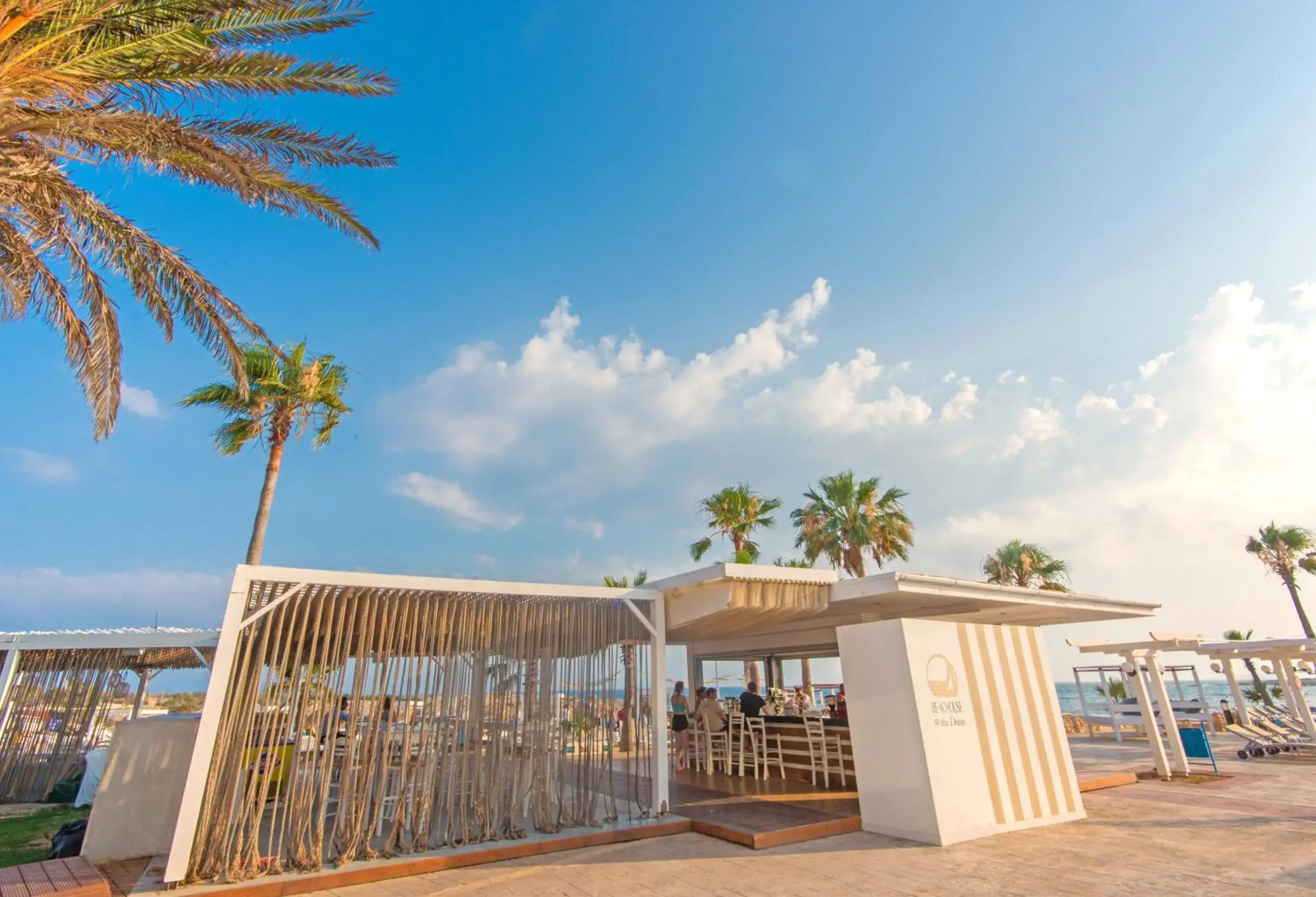 Patio in The Dome Beach Hotel & Resort