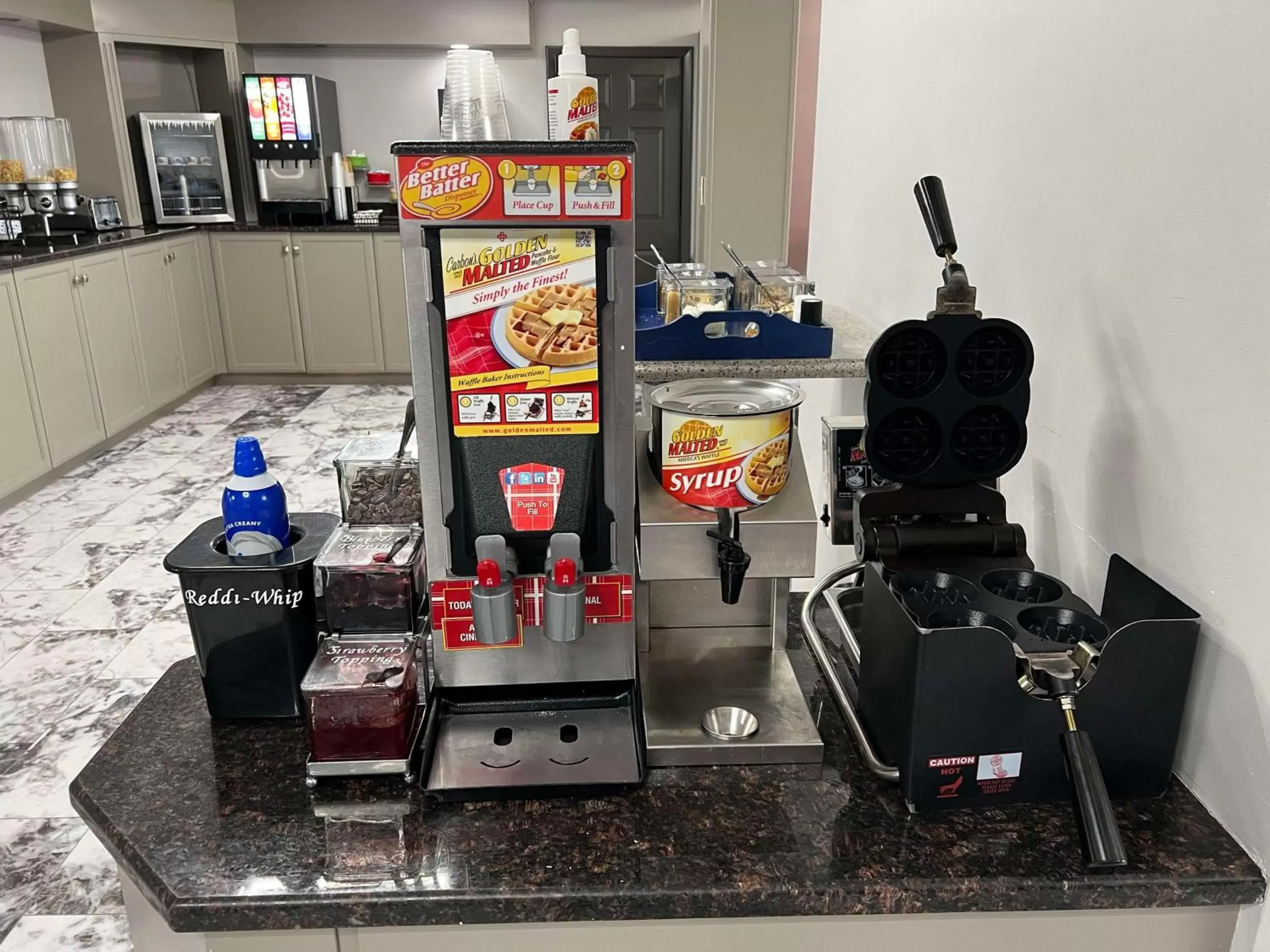 Breakfast in SureStay Plus Hotel by Best Western Hopkinsville