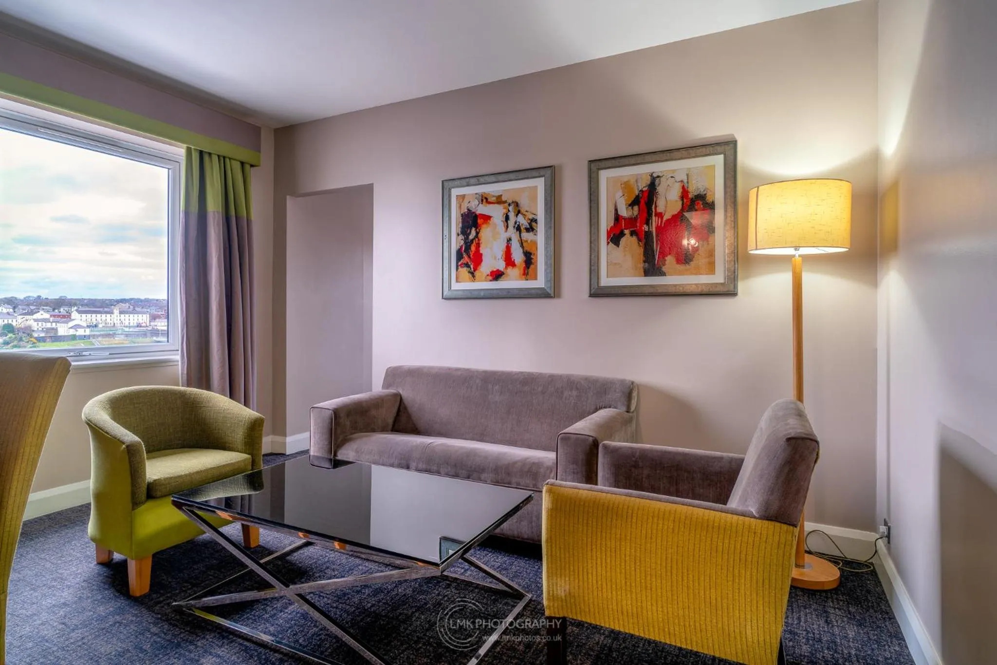 Seating area in City Hotel