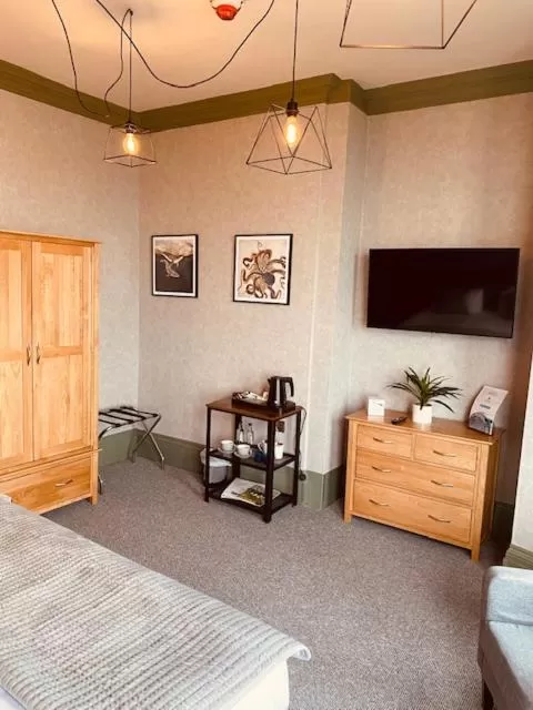 TV/Entertainment Center in Hotel Victoria