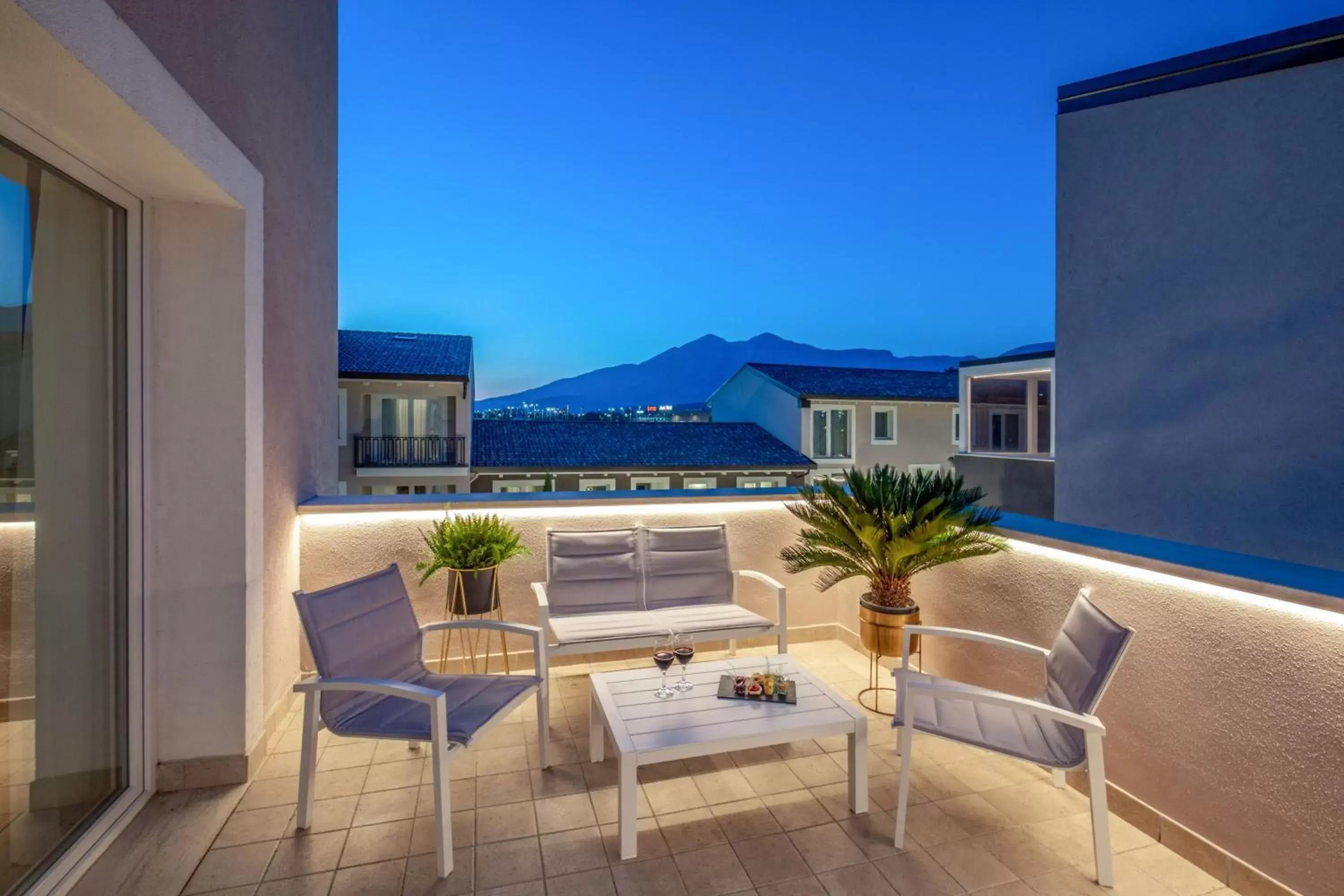 Balcony/Terrace in Hotel Della Piana