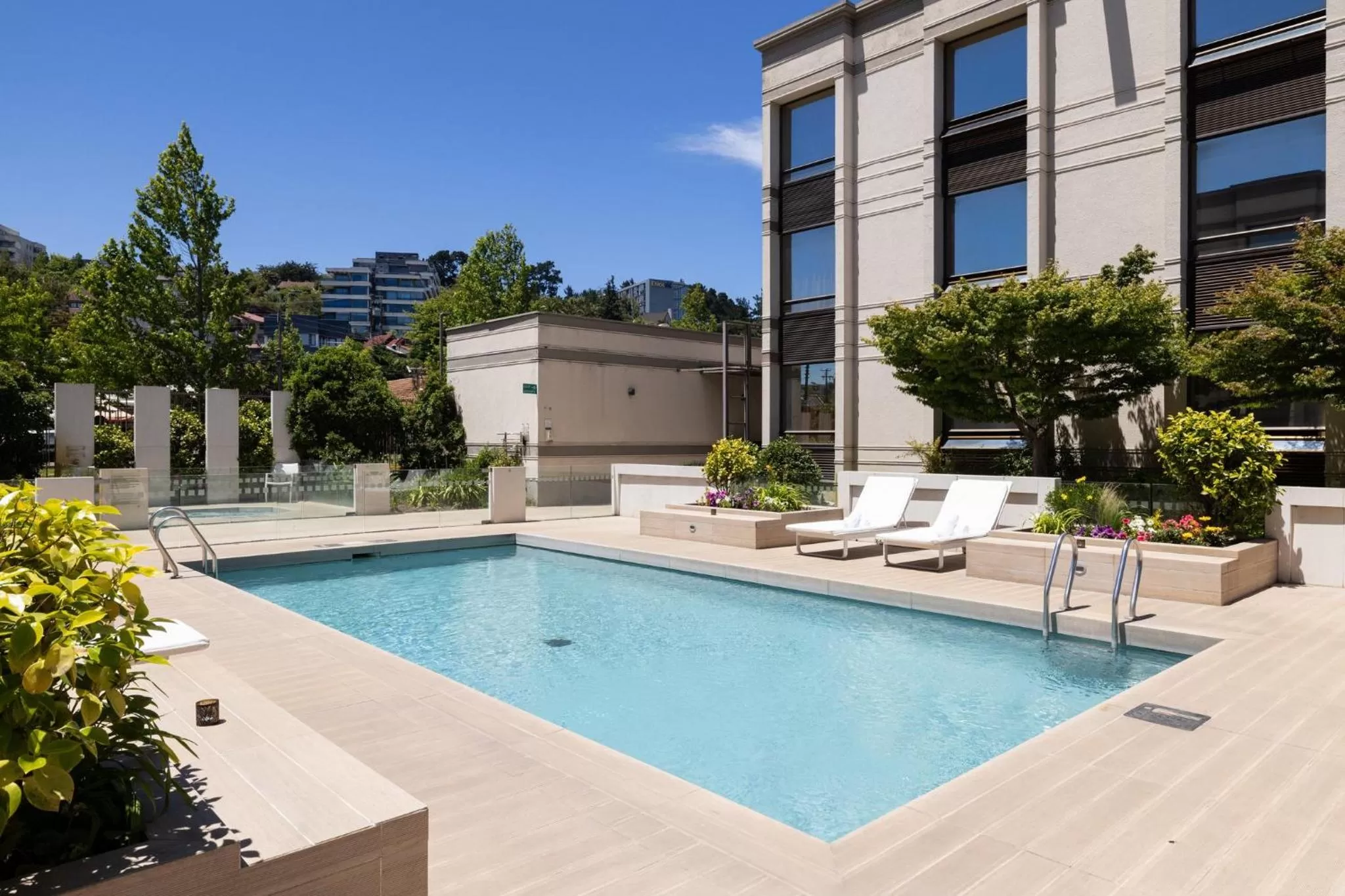 Swimming pool in Holiday Inn Express - Concepcion by IHG