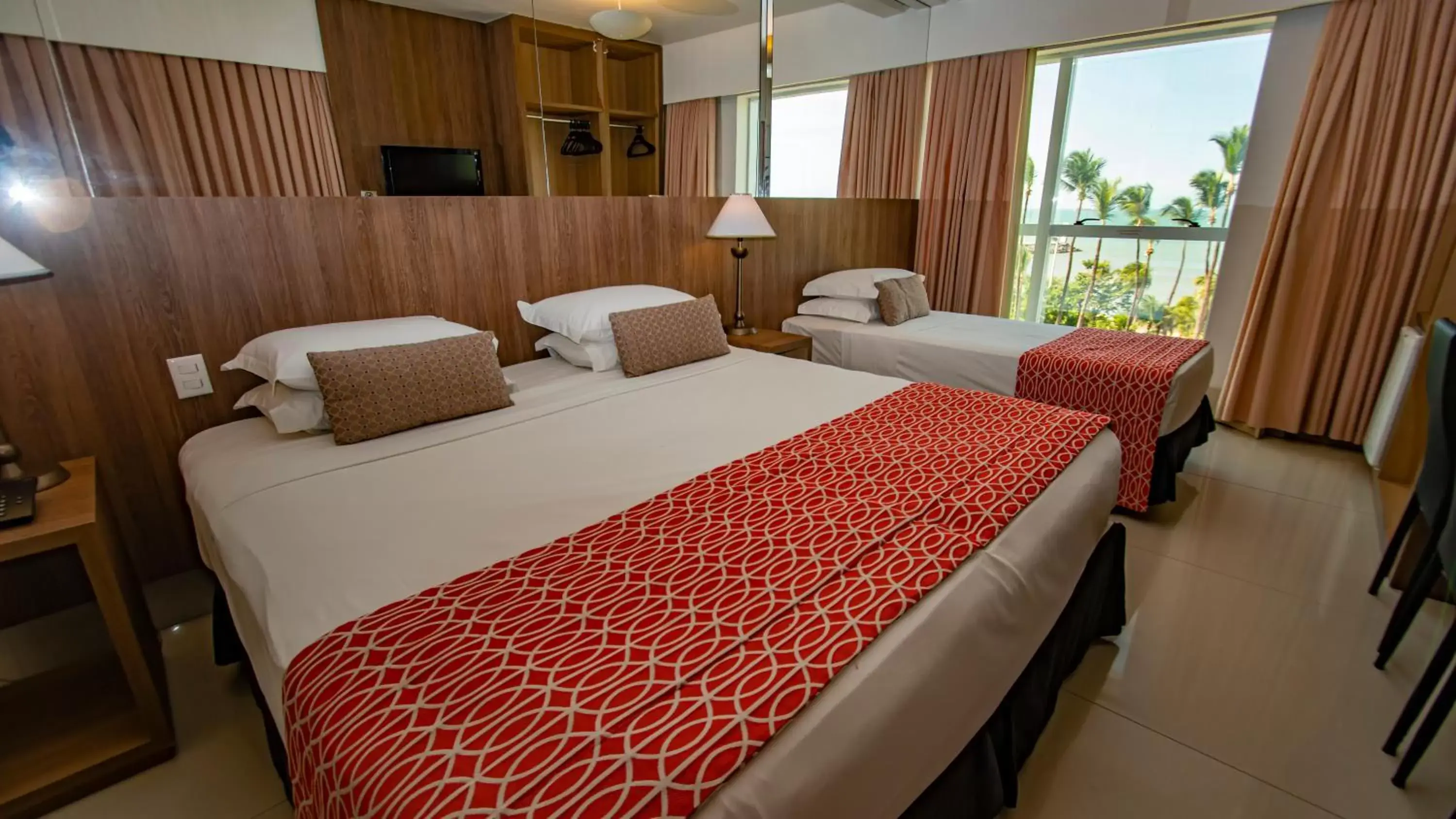 Bed in Hotel Beira Mar