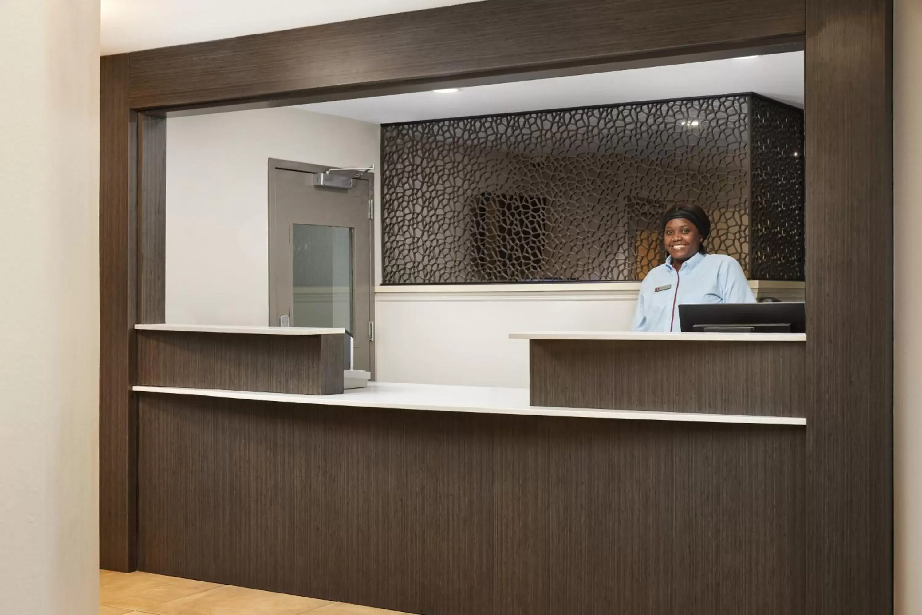 Lobby or reception, Lobby/Reception in Candlewood Suites I-26 @ Northwoods Mall, an IHG Hotel