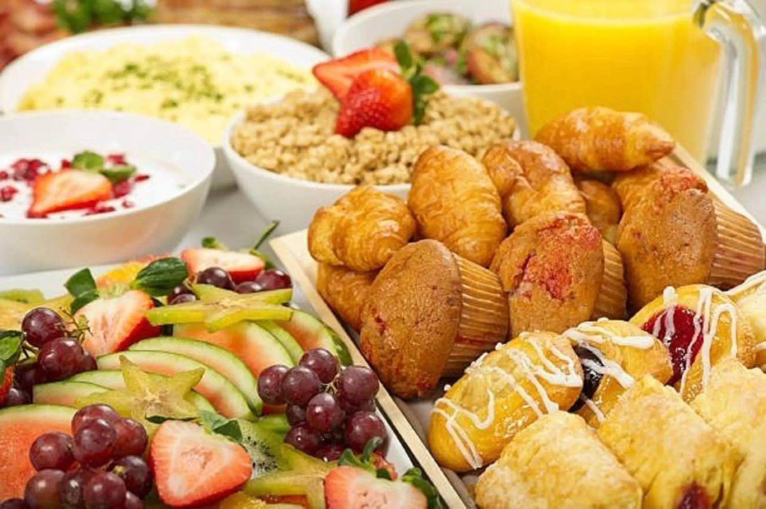 Buffet breakfast, Food in Grande Collection Hotel & Spa