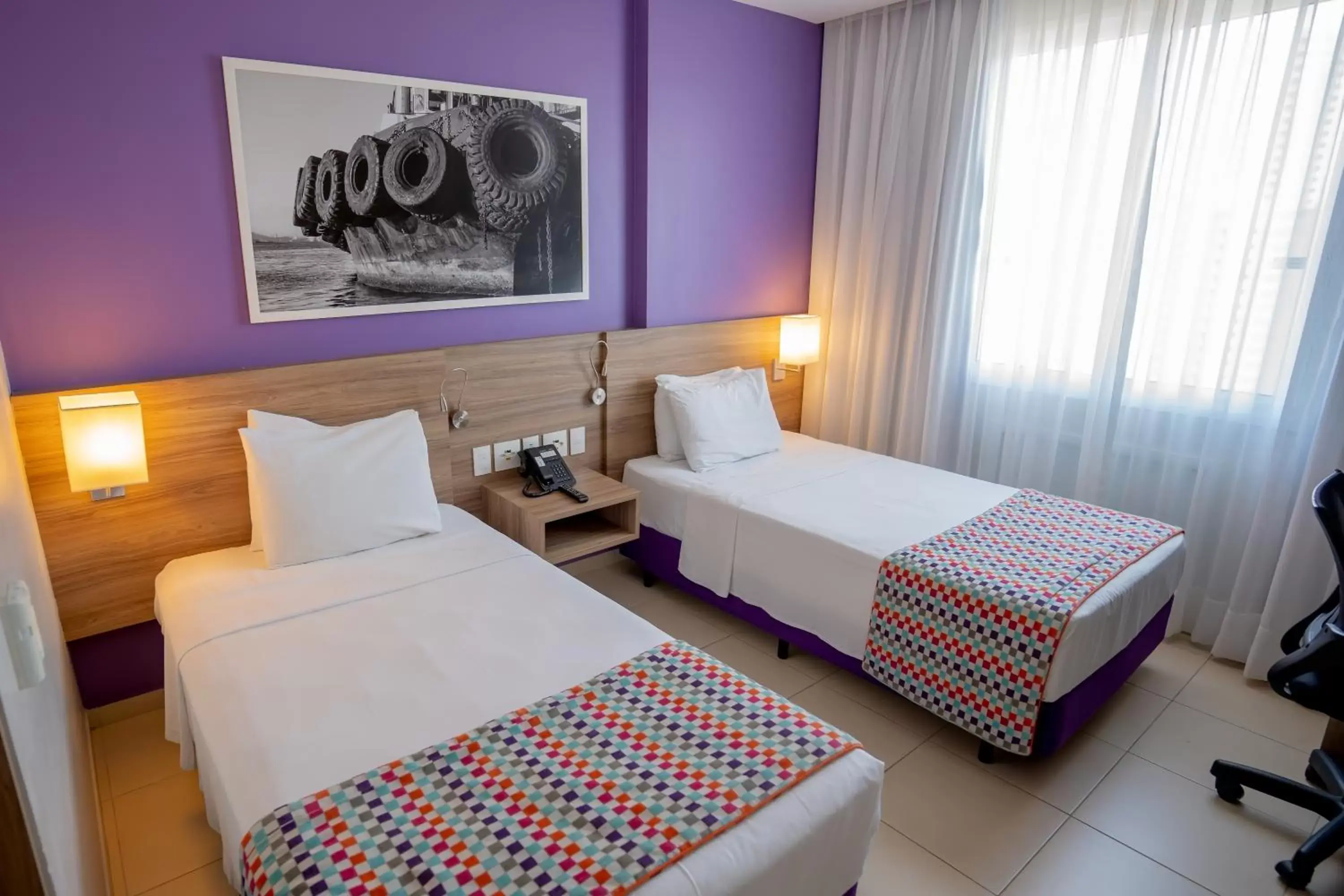 Bed in Comfort Hotel Santos