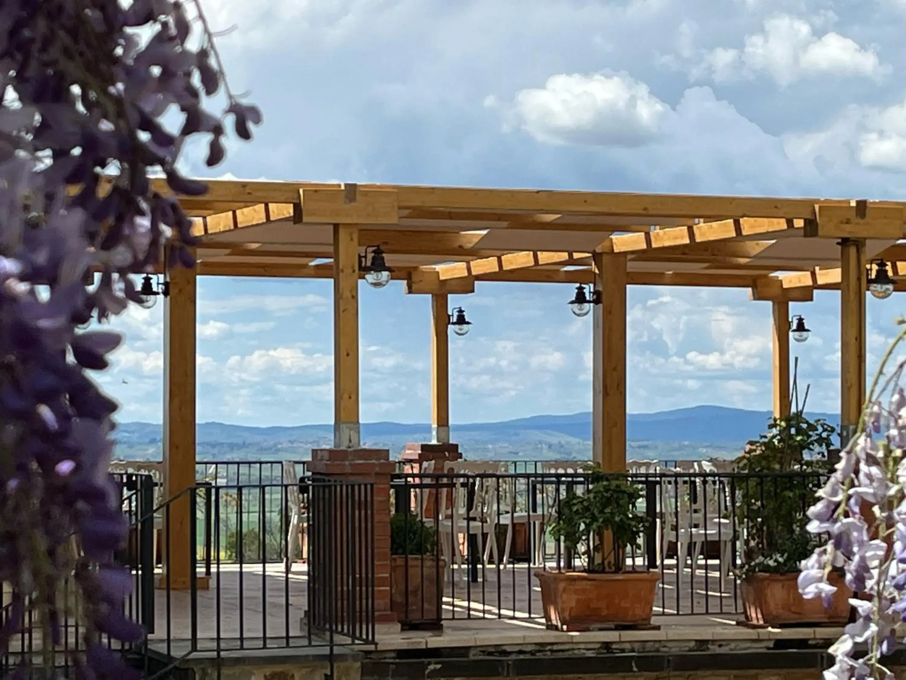 Balcony/Terrace in Villa Schiatti