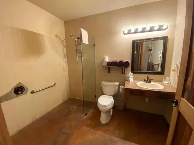 Bathroom in Flying L Ranch Resort