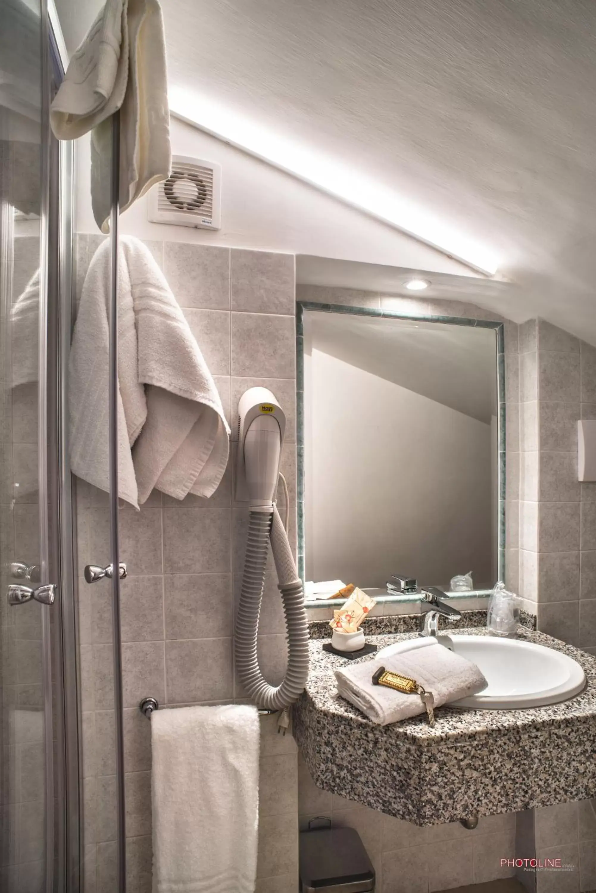 Bathroom in Hotel Villa Giulia