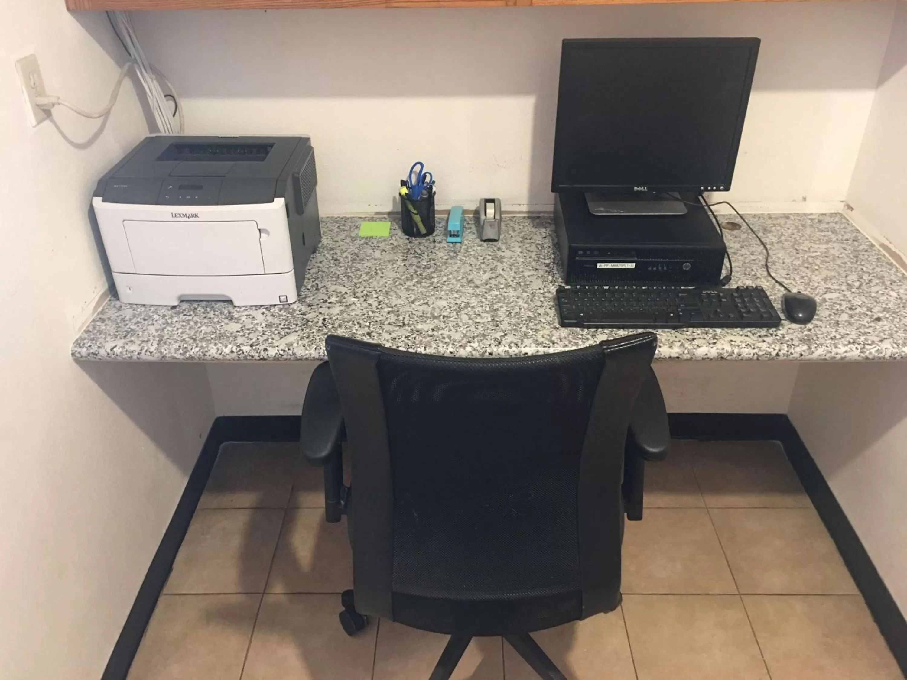 On site in SureStay Hotel by Best Western Weimar