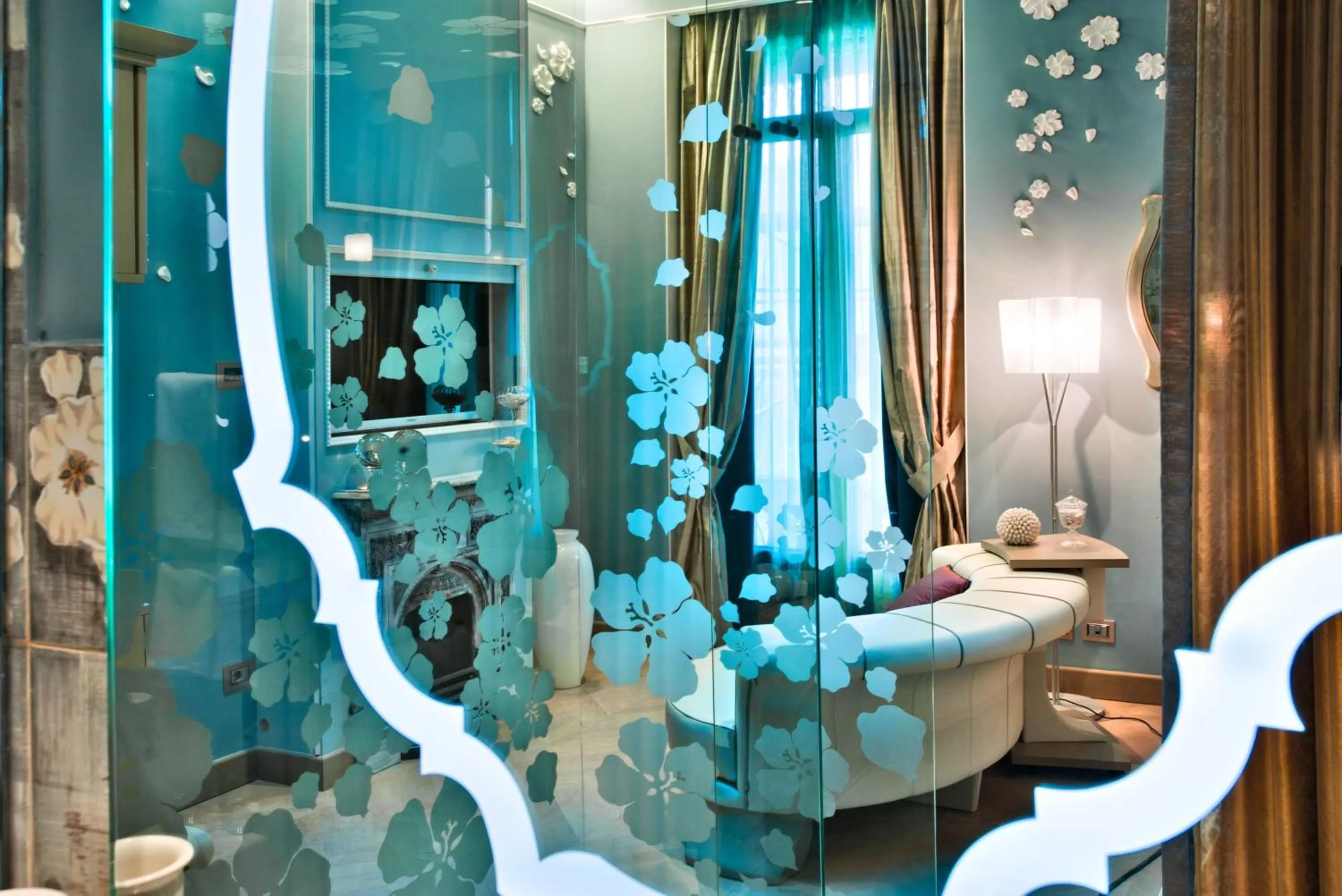 Decorative detail in Château Monfort - Relais & Châteaux