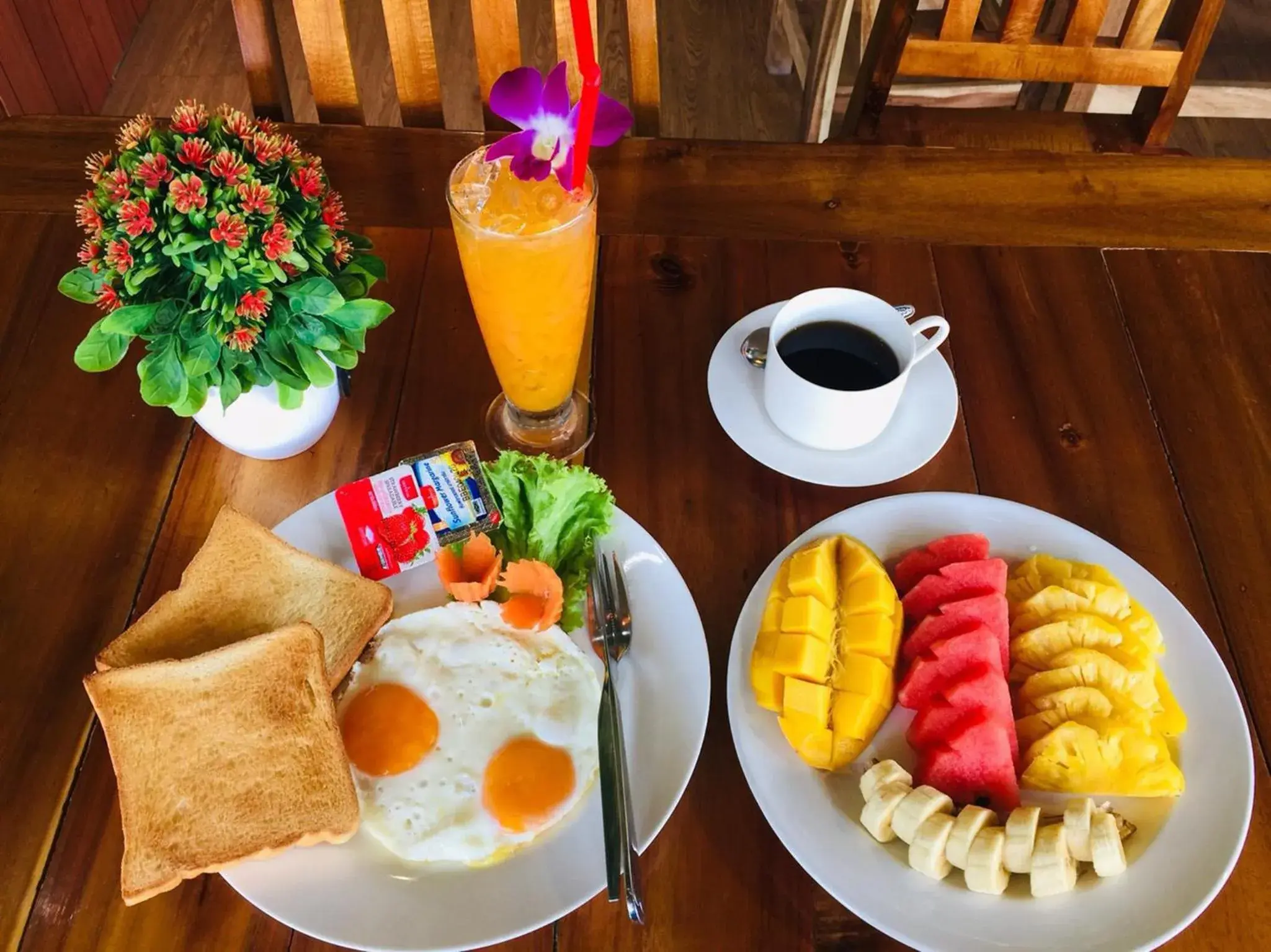 Food and drinks, Breakfast in Hatzanda Lanta Resort - SHA Extra Plus