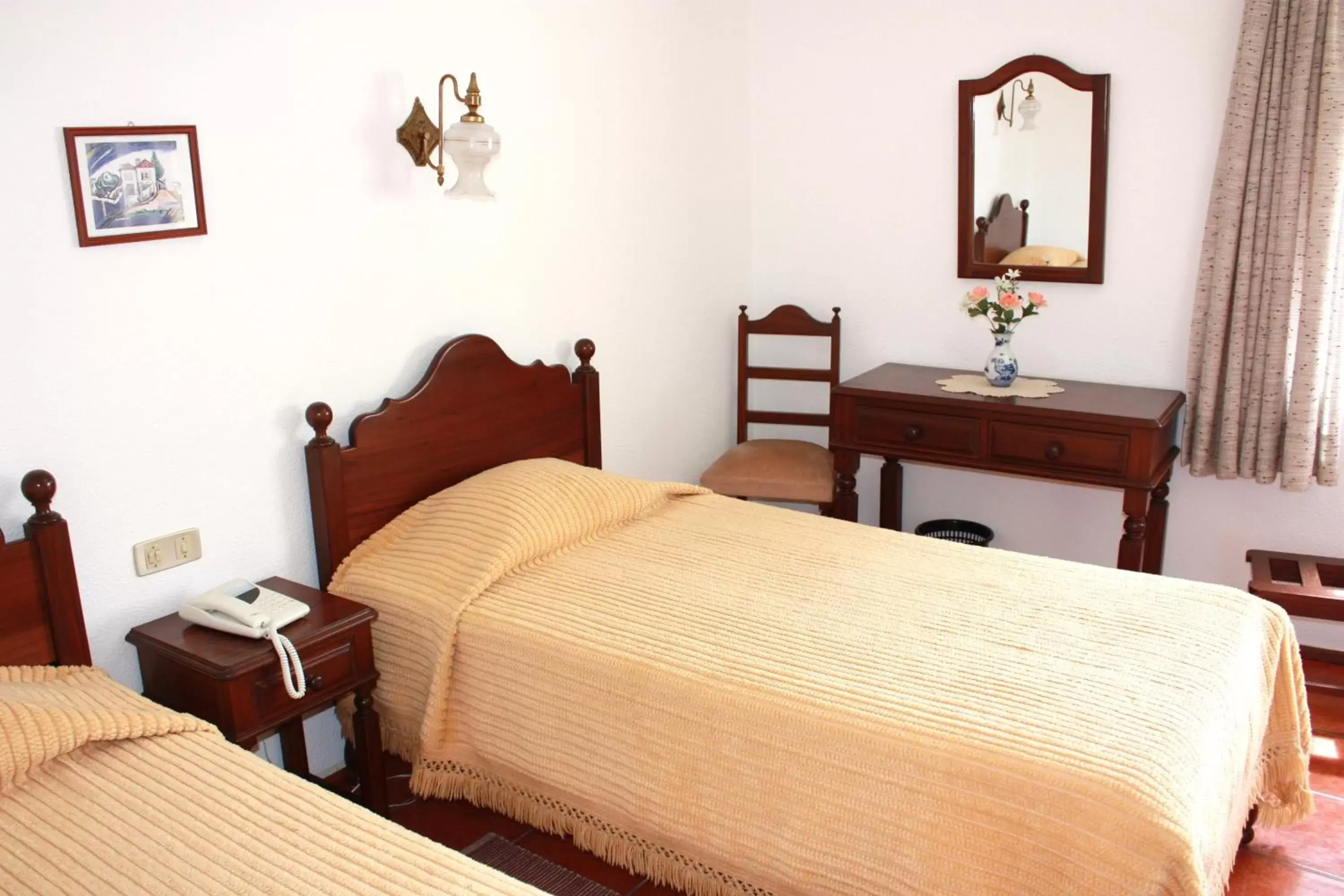 Bed in Hotel Dona Leonor