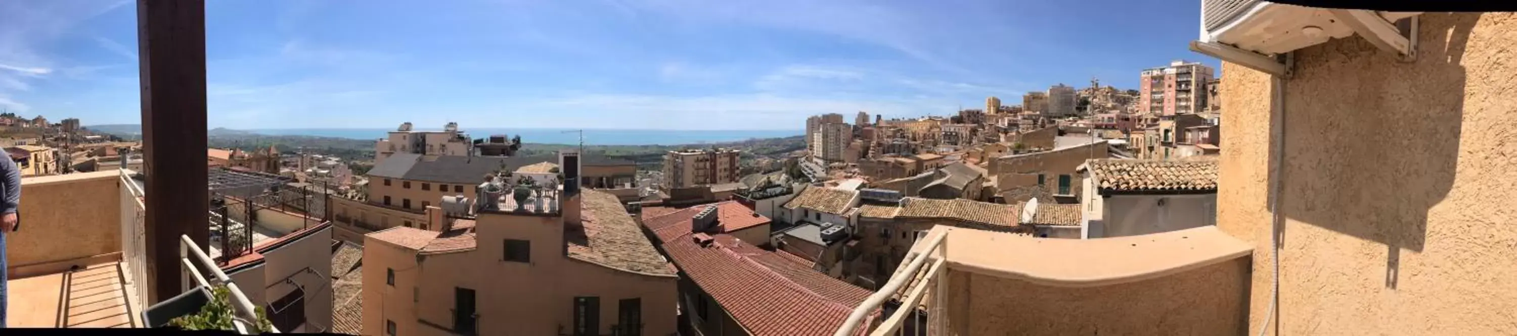 City view in B&B Batarà - "La Terrazza del Centro"