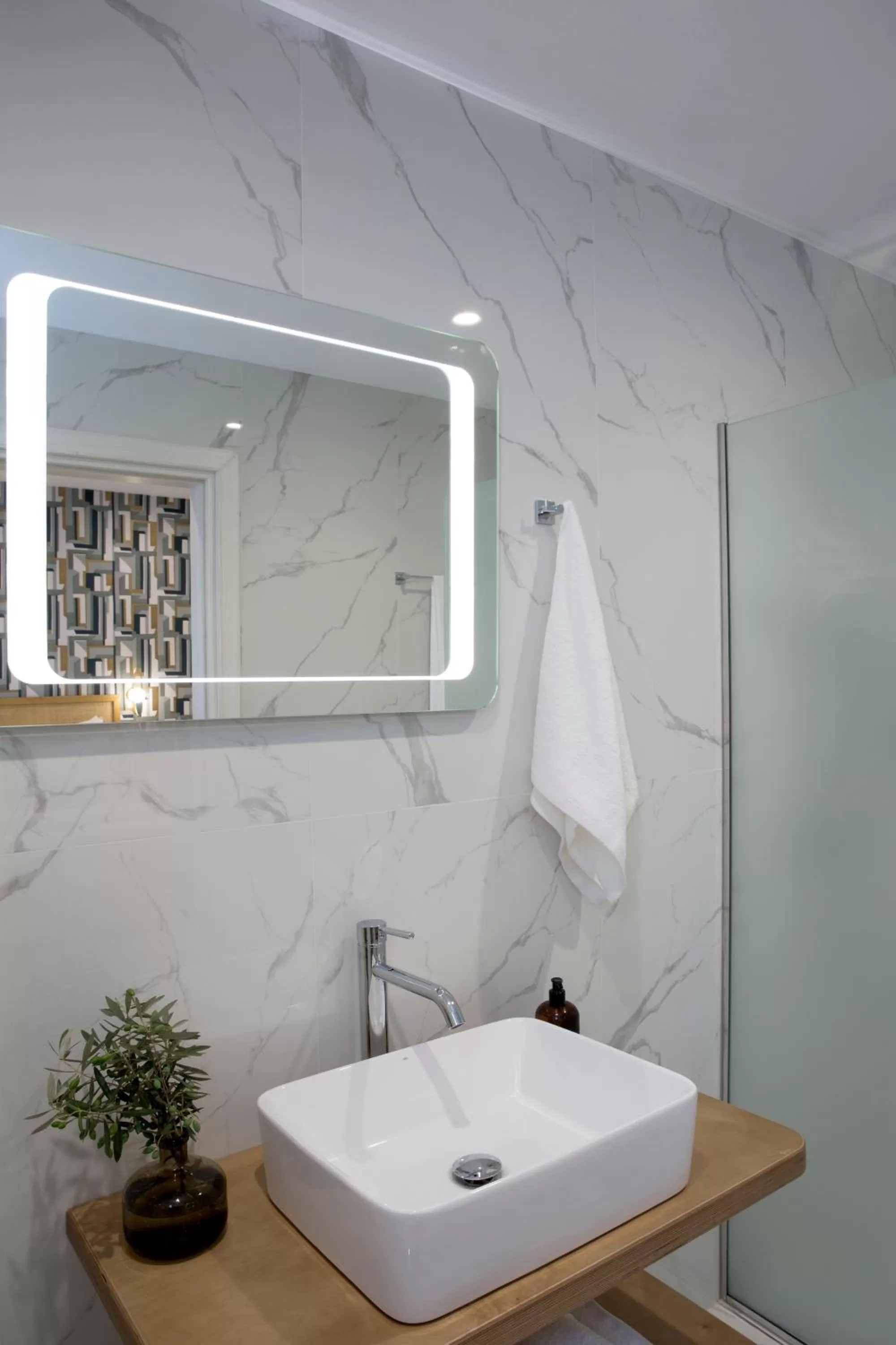 Bathroom in Hypnos Inn Athens