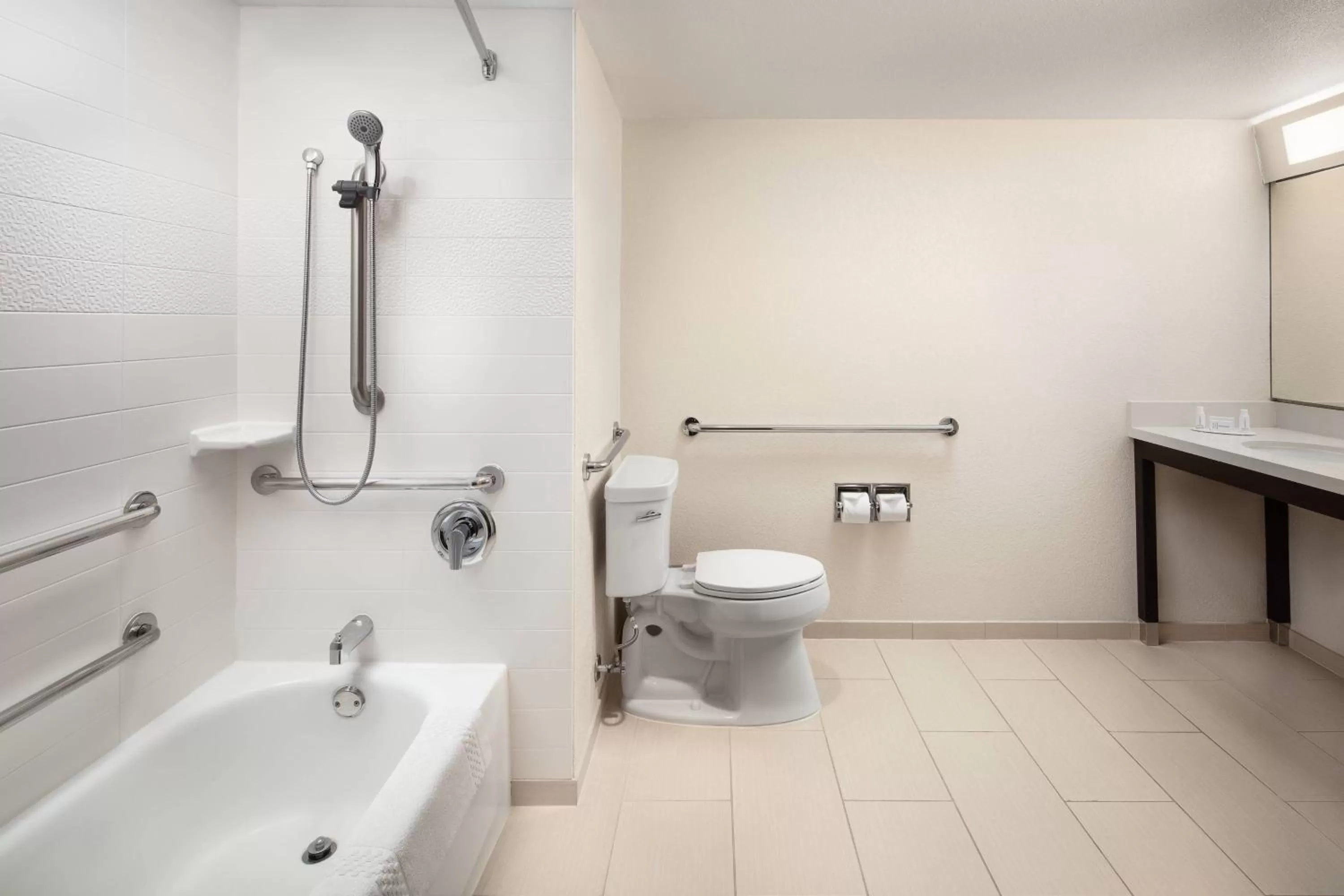 Bathroom in Fairfield by Marriott Anaheim Resort