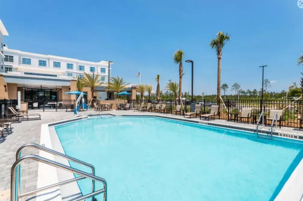 Swimming Pool in Homewood Suites By Hilton Panama City Beach, Fl