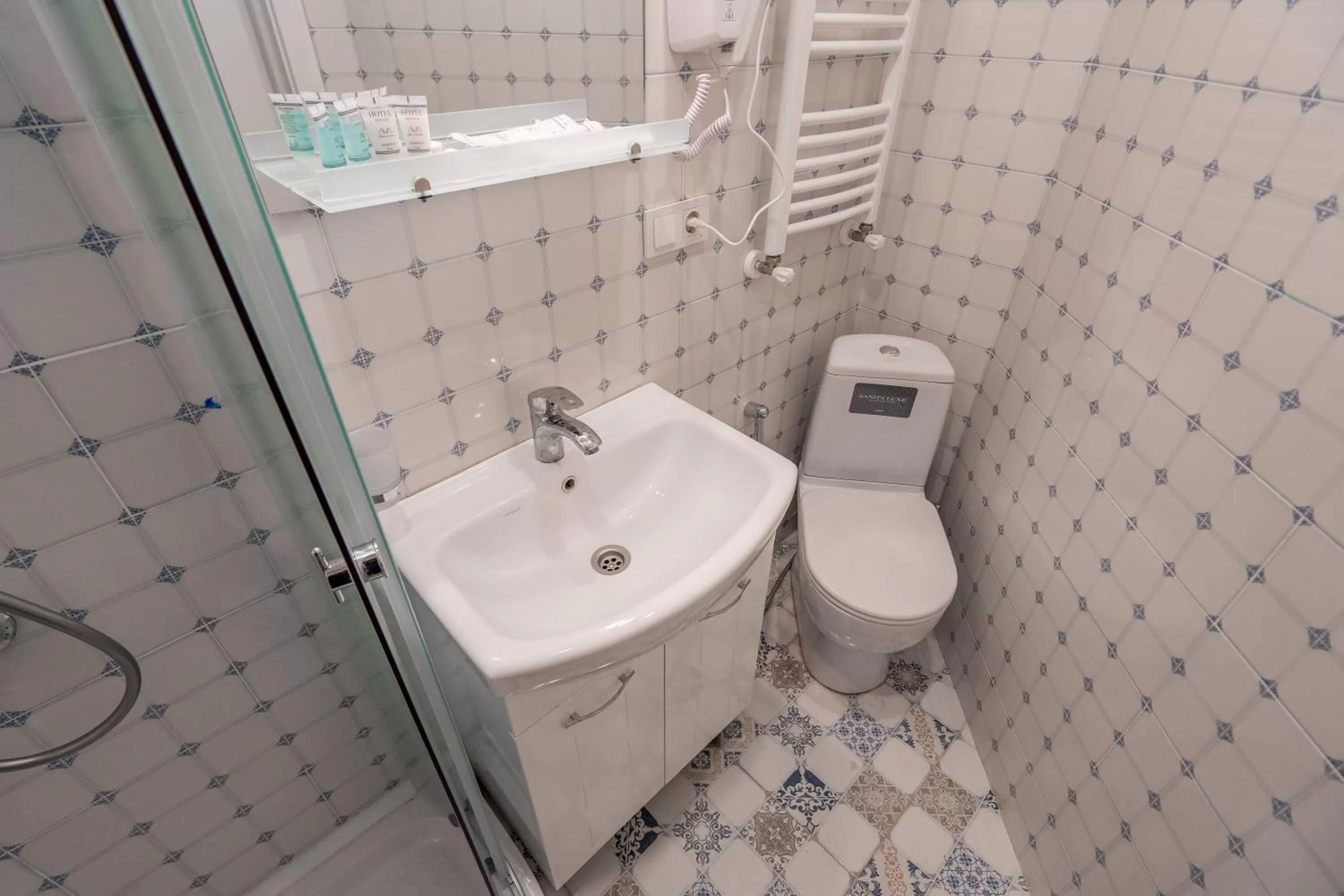 Bathroom in Mini Hotel on Aghmashenebeli Ave