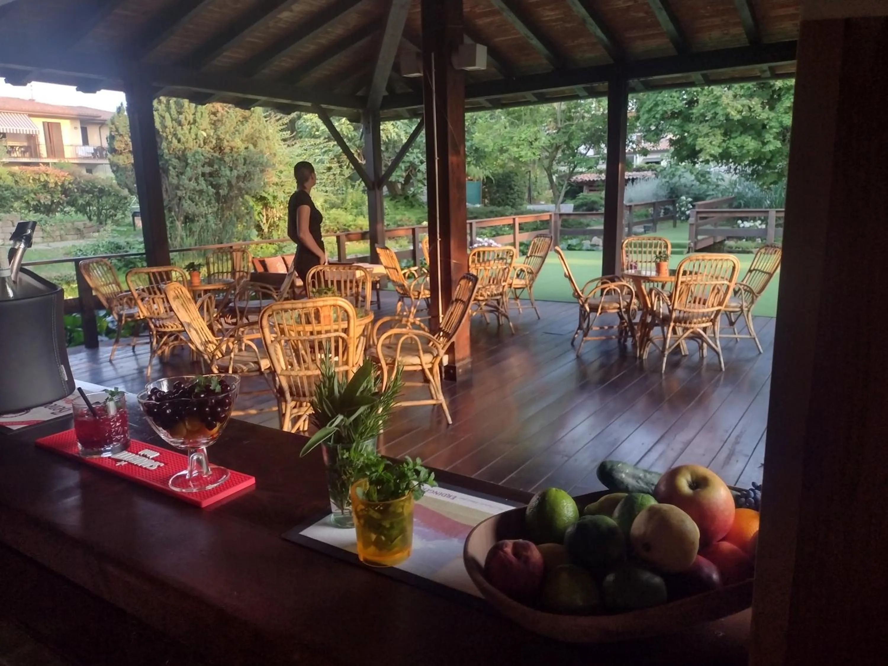 Patio in Parc Hotel Casa Mia