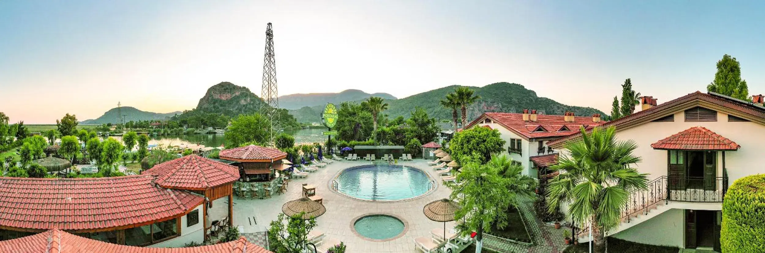 Pool View in Portakal Hotel Dalyan