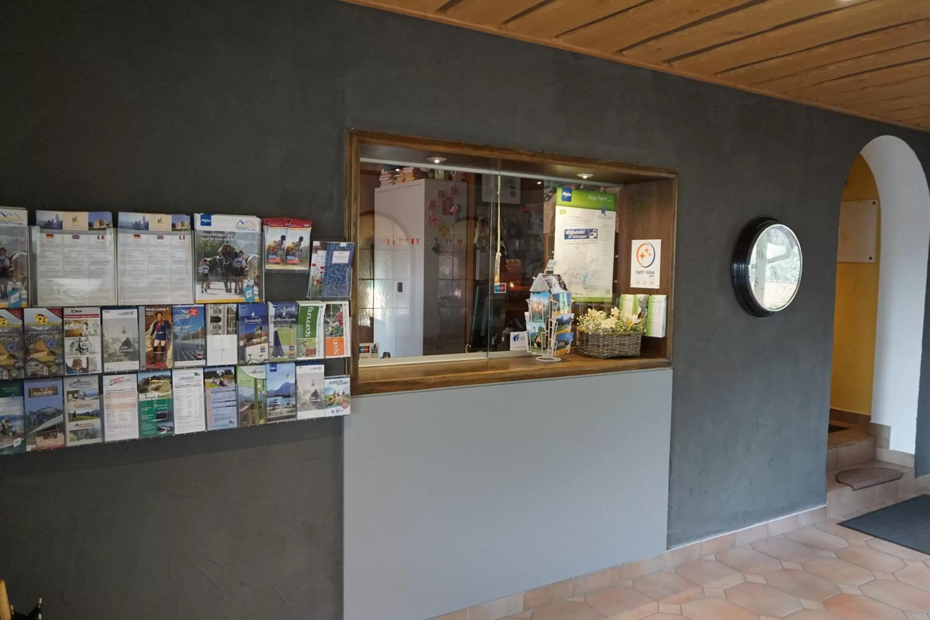 Lobby or reception in Hotel Sonnenbichl