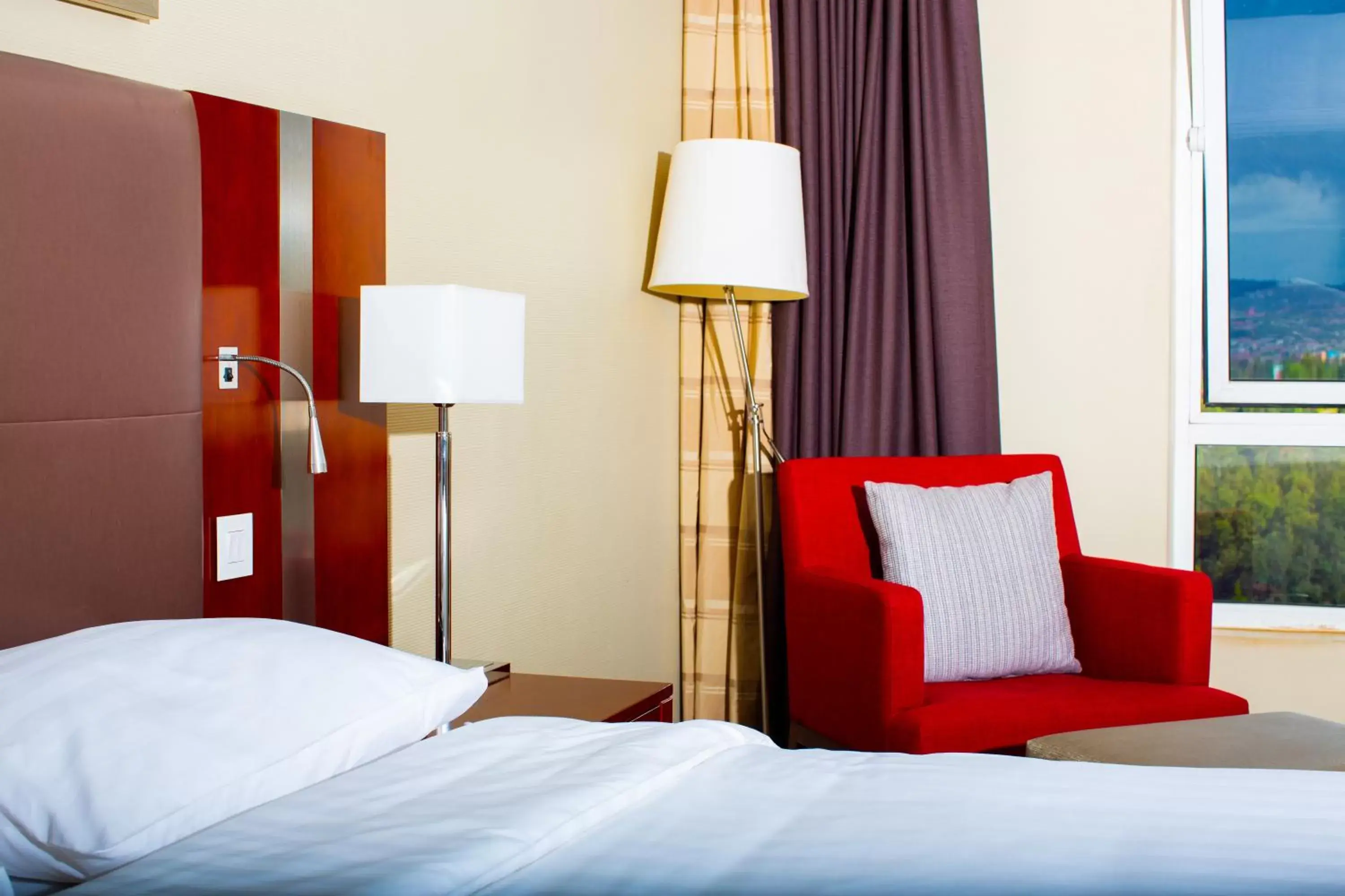 Bedroom, Bed in Park Inn by Radisson, Kigali