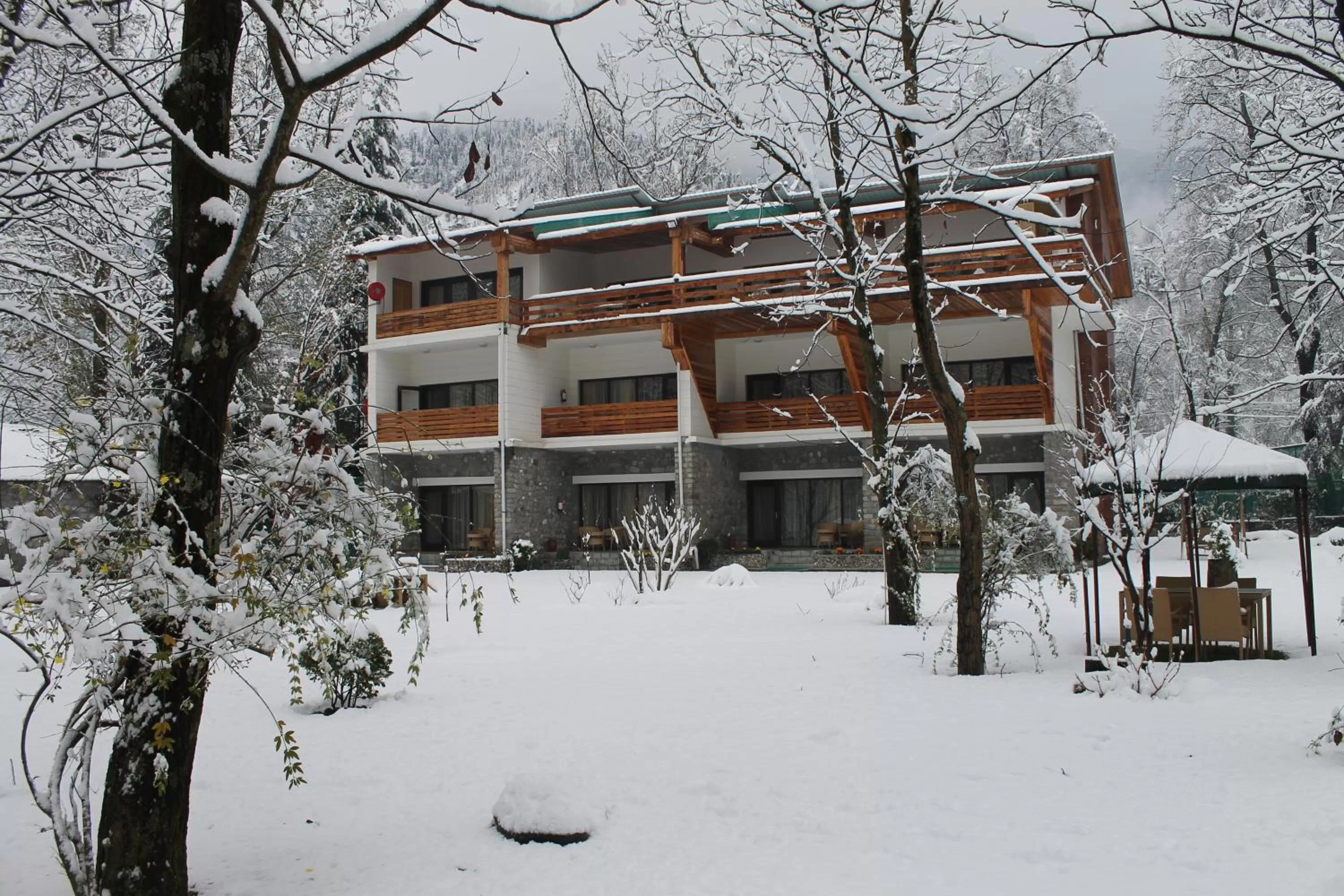 Property building in Span Resort and Spa, Manali
