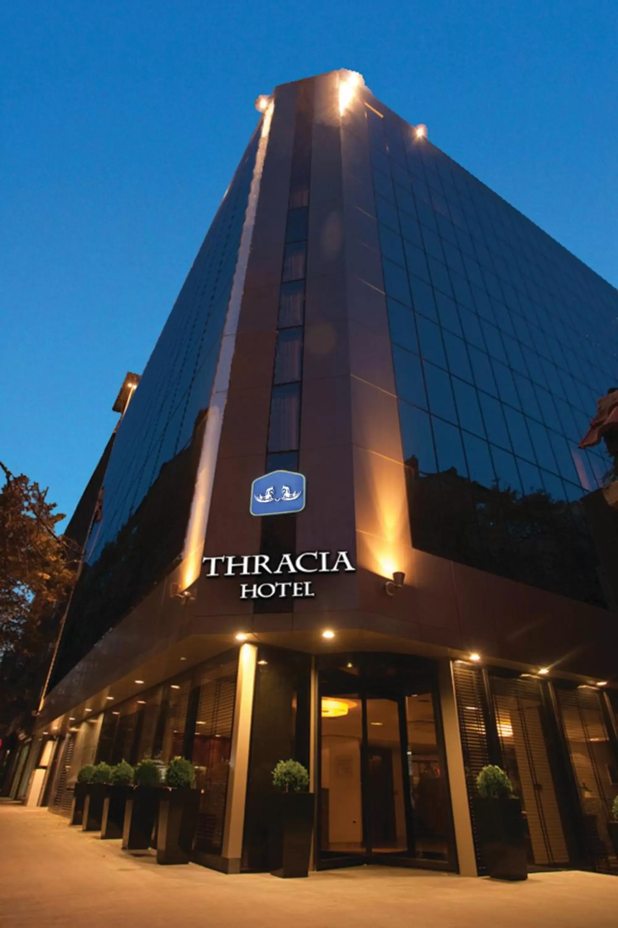 Facade/entrance, Property Building in Rosslyn Thracia Hotel Sofia