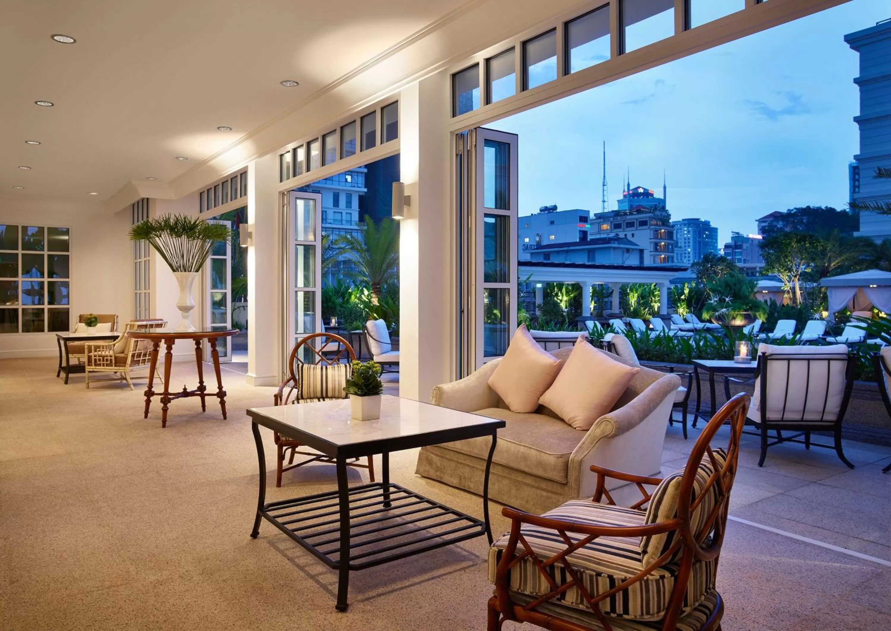 On site in Park Hyatt Saigon