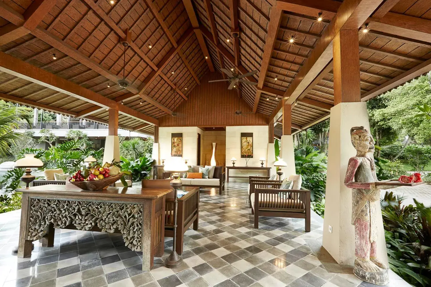 Lobby or reception, Restaurant/Places to Eat in Amanuba Hotel & Resort Rancamaya