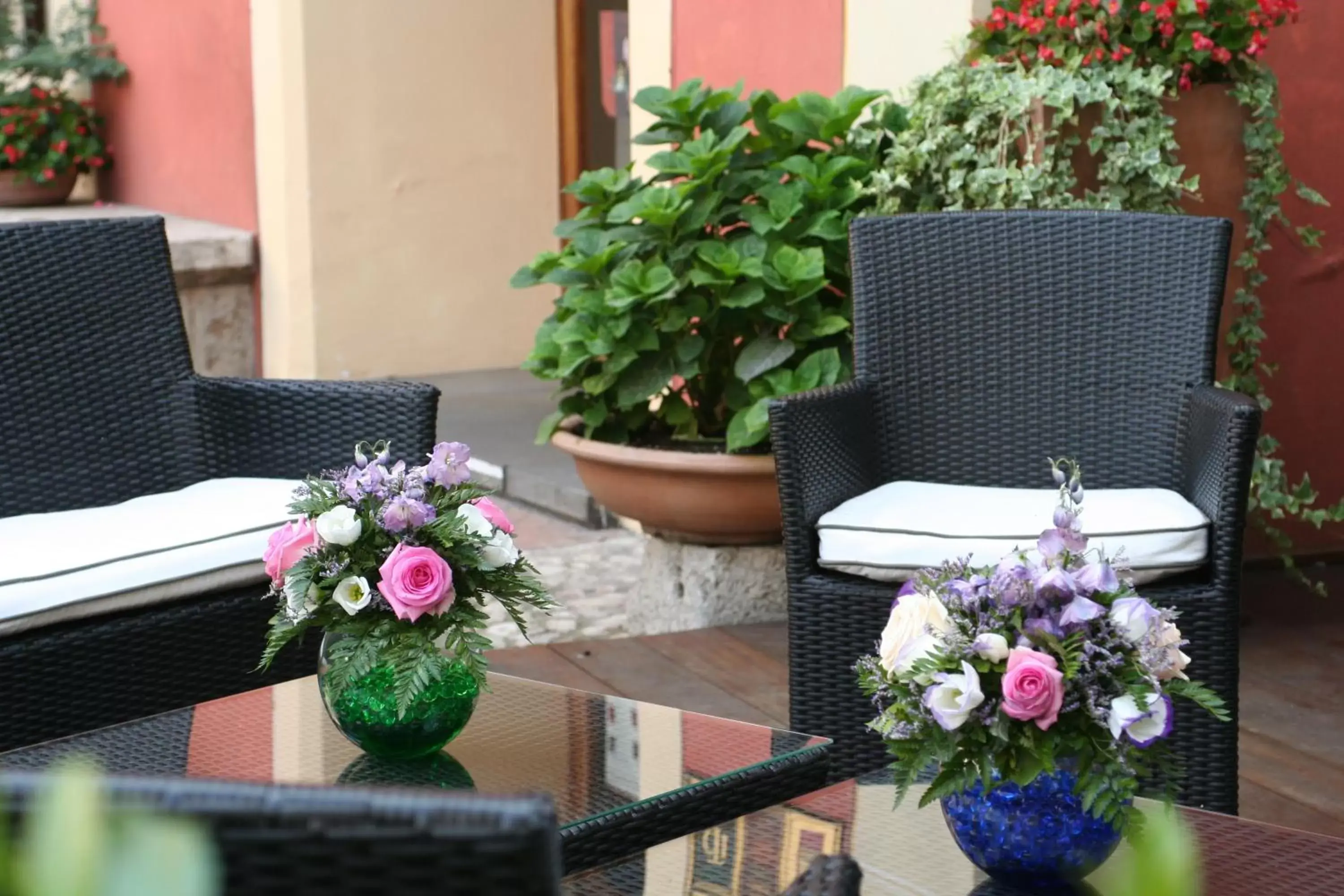 Patio in Hotel Charleston