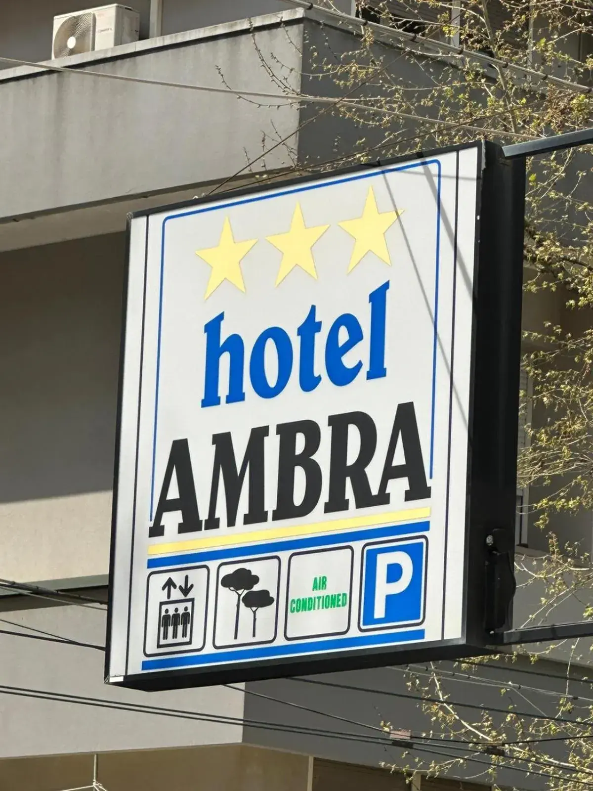 Property logo or sign in Hotel Ambra